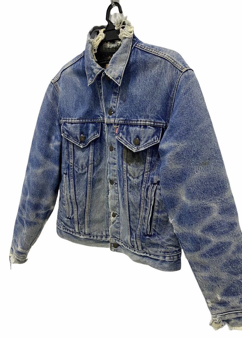 Levi's Vintage Clothing Vintage Levis Denim Jacket Follow your Fucking Dreams cw21 Size US M / EU 48-50 / 2 - 6 Thumbnail