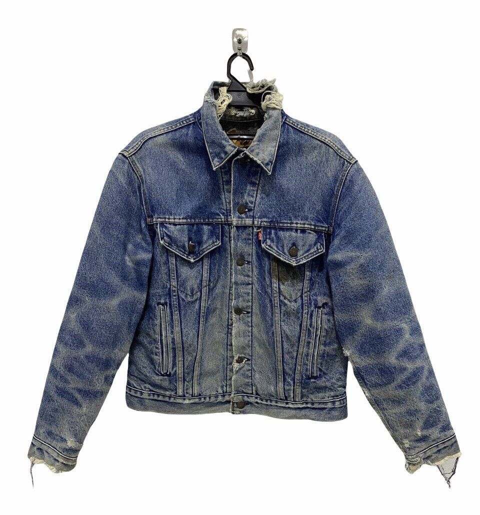 Levi's Vintage Clothing Vintage Levis Denim Jacket Follow your Fucking Dreams cw21 Size US M / EU 48-50 / 2 - 2 Thumbnail