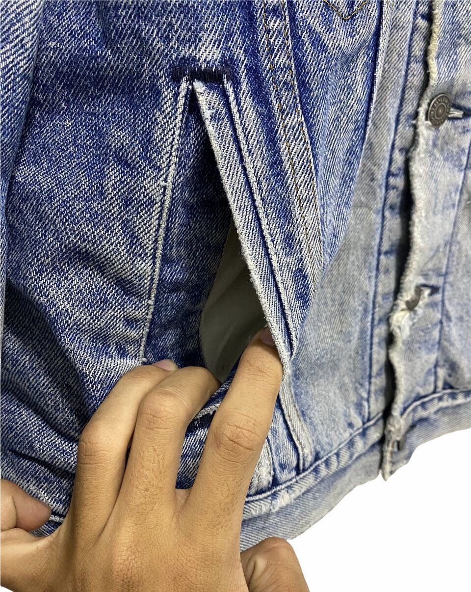 Levi's Vintage Clothing Vintage Levis Denim Jacket Follow your Fucking Dreams cw21 Size US M / EU 48-50 / 2 - 8 Thumbnail