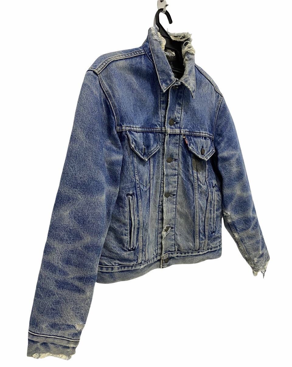 Levi's Vintage Clothing Vintage Levis Denim Jacket Follow your Fucking Dreams cw21 Size US M / EU 48-50 / 2 - 5 Thumbnail