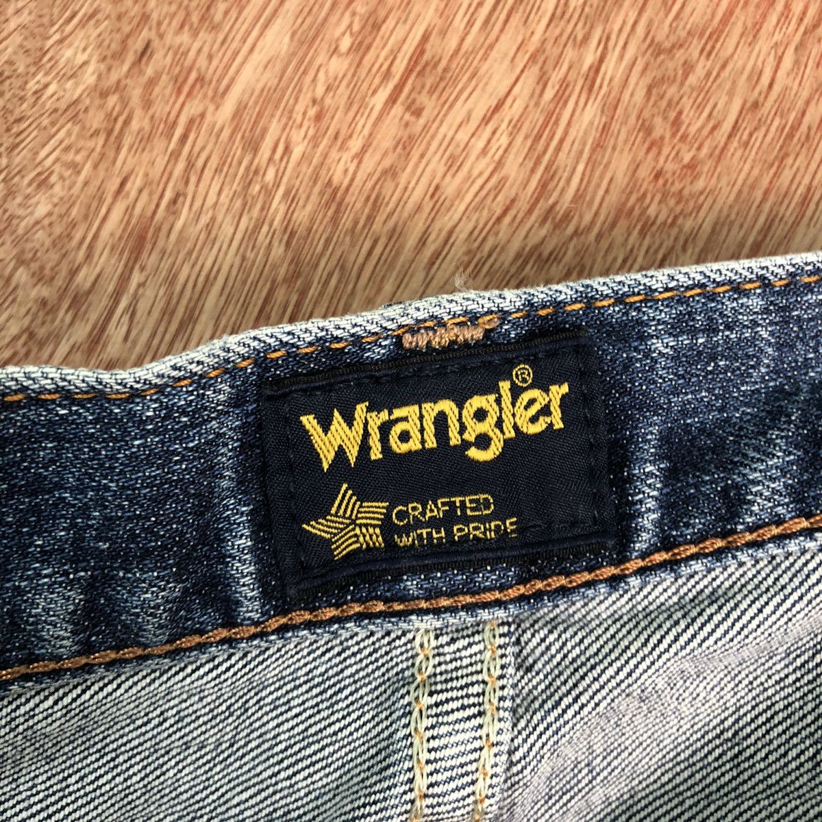 Vintage DLL Wrangler Vintage Blue distressed Denim Pants #c203 Size US 32 / EU 48 - 10 Thumbnail