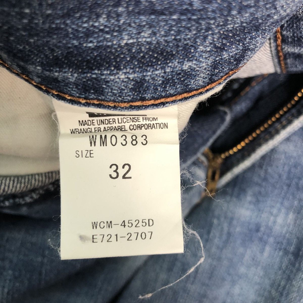 Vintage DLL Wrangler Vintage Blue distressed Denim Pants #c203 Size US 32 / EU 48 - 11 Thumbnail