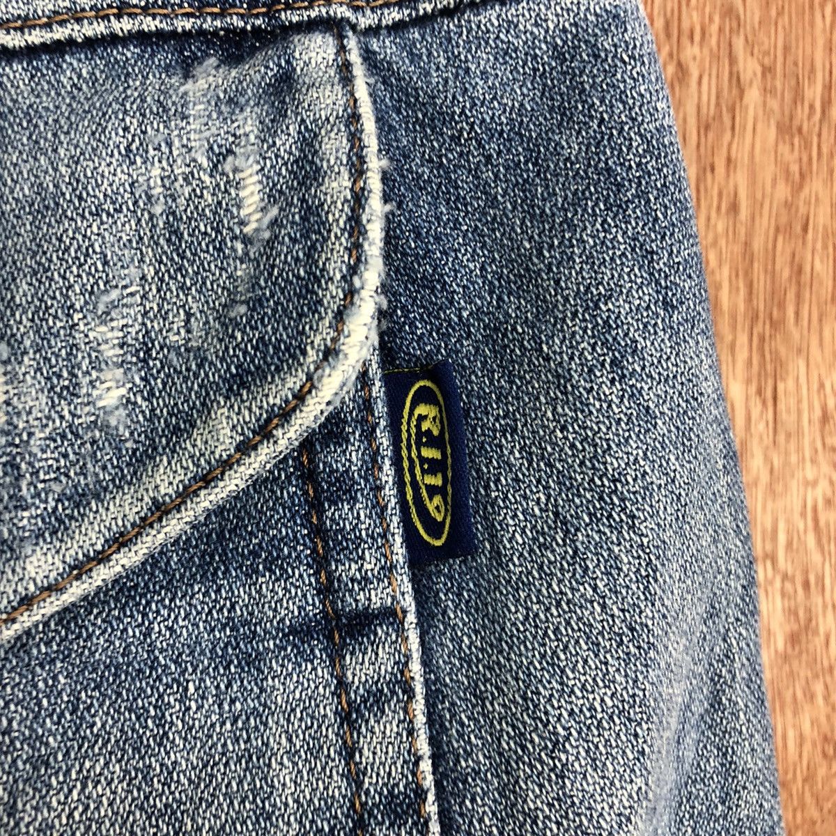 Japanese Brand DLL R.1.1.9 Blue Denim multipocket Jeans Pants #c625 Size 30" / US 8 / IT 44 - 14 Thumbnail