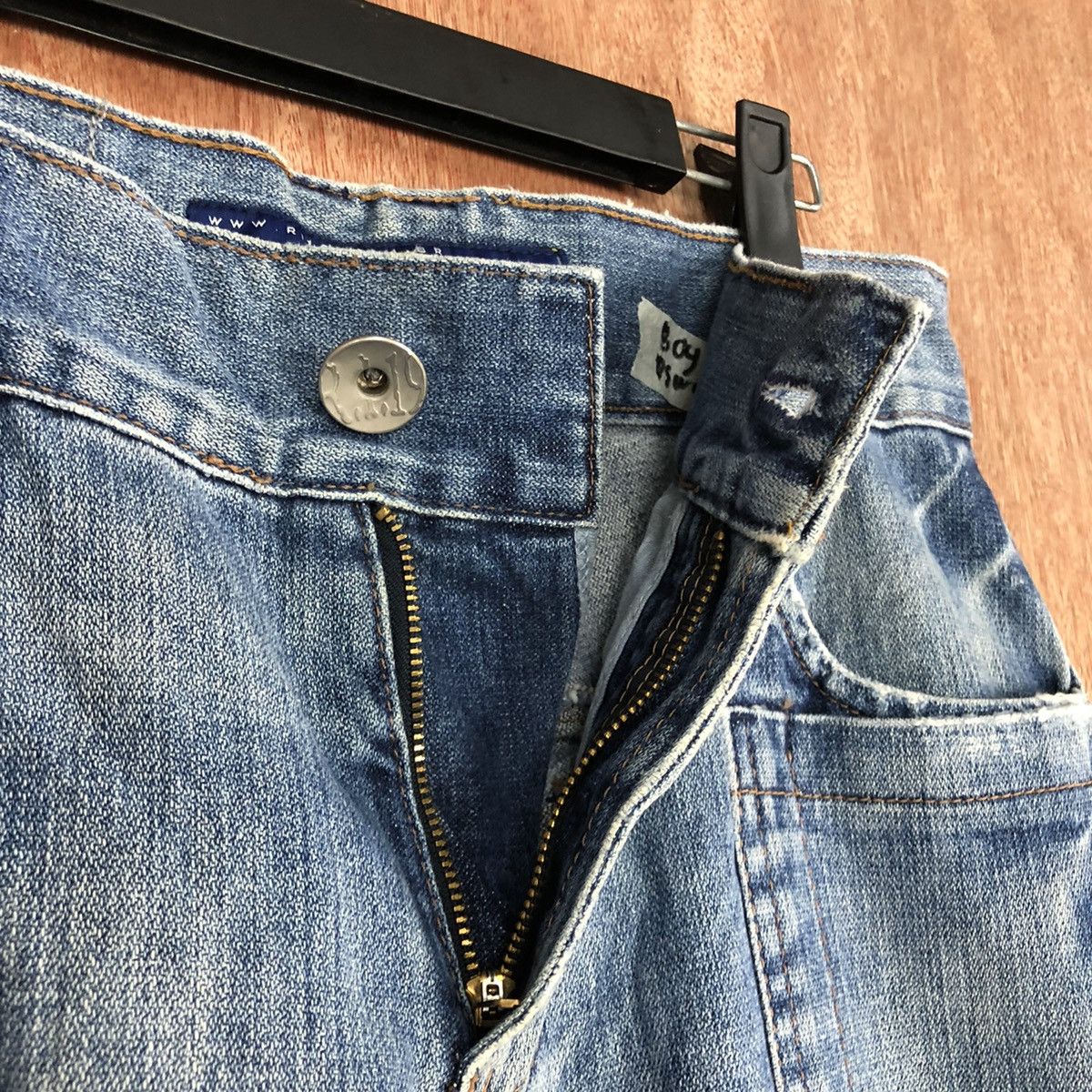 Japanese Brand DLL R.1.1.9 Blue Denim multipocket Jeans Pants #c625 Size 30" / US 8 / IT 44 - 8 Thumbnail