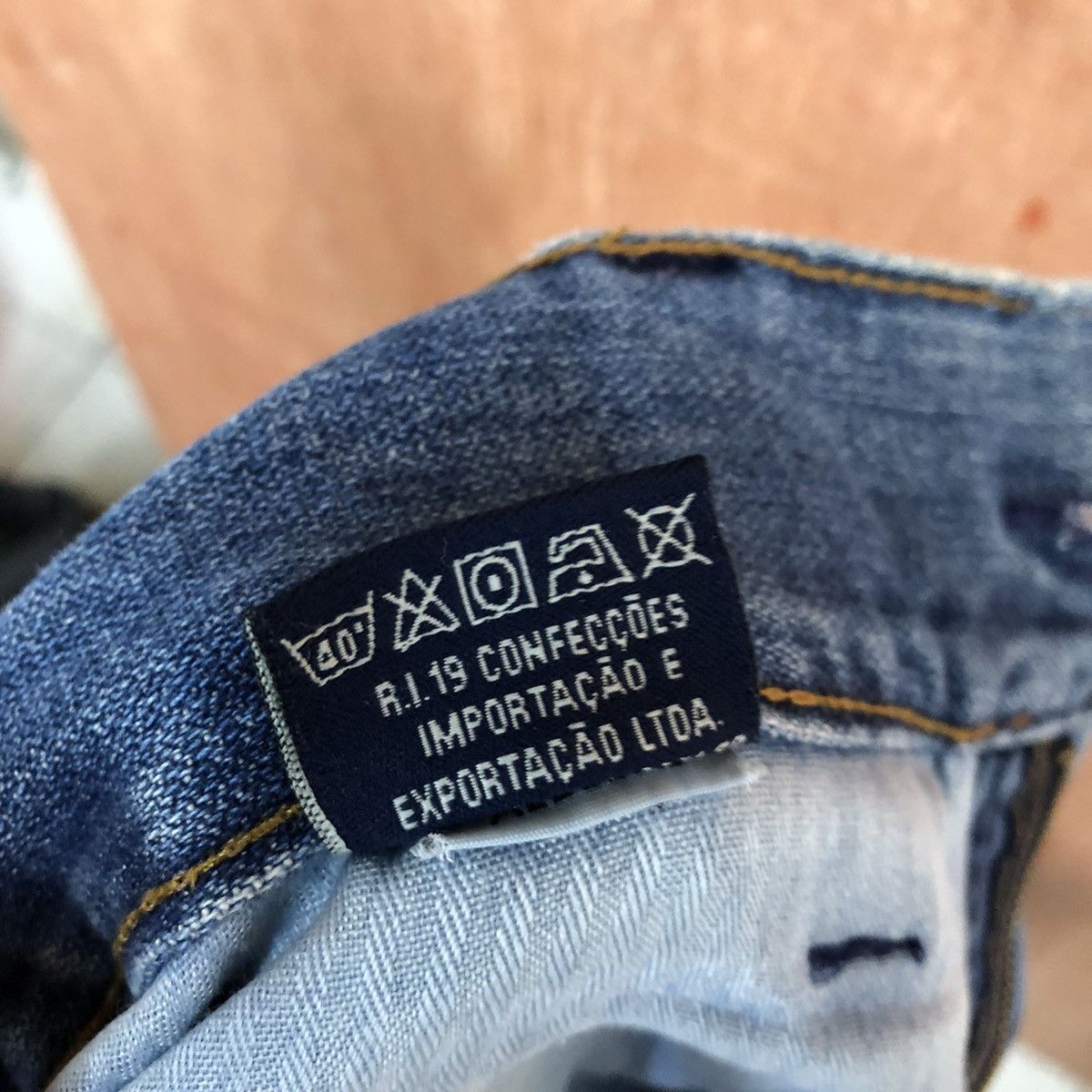 Japanese Brand DLL R.1.1.9 Blue Denim multipocket Jeans Pants #c625 Size 30" / US 8 / IT 44 - 17 Thumbnail