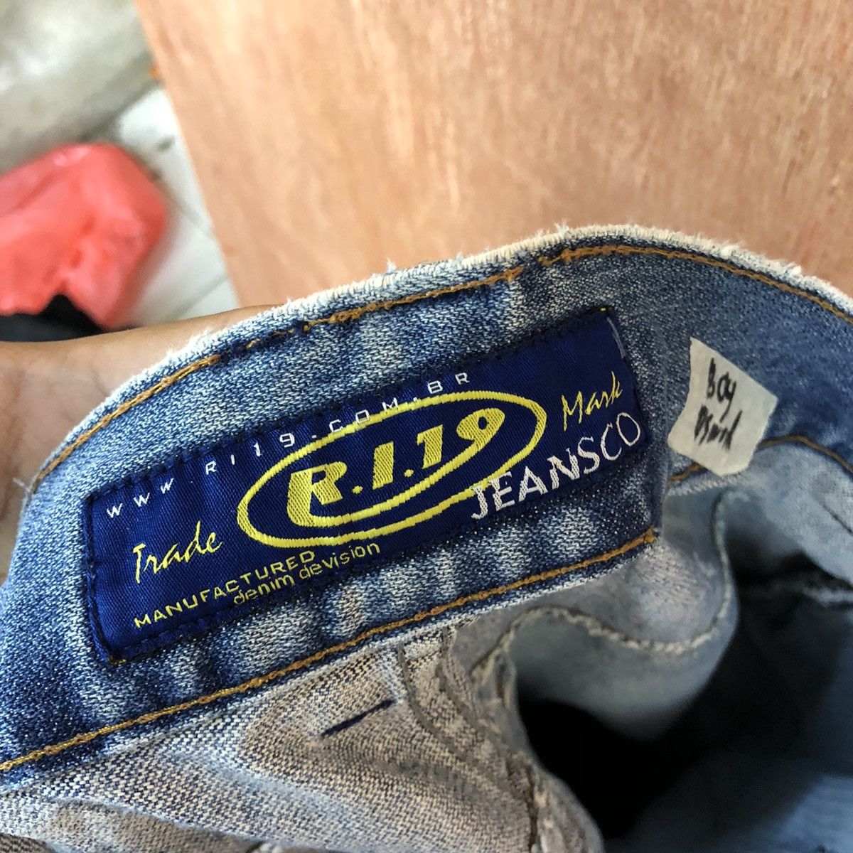 Japanese Brand DLL R.1.1.9 Blue Denim multipocket Jeans Pants #c625 Size 30" / US 8 / IT 44 - 16 Thumbnail