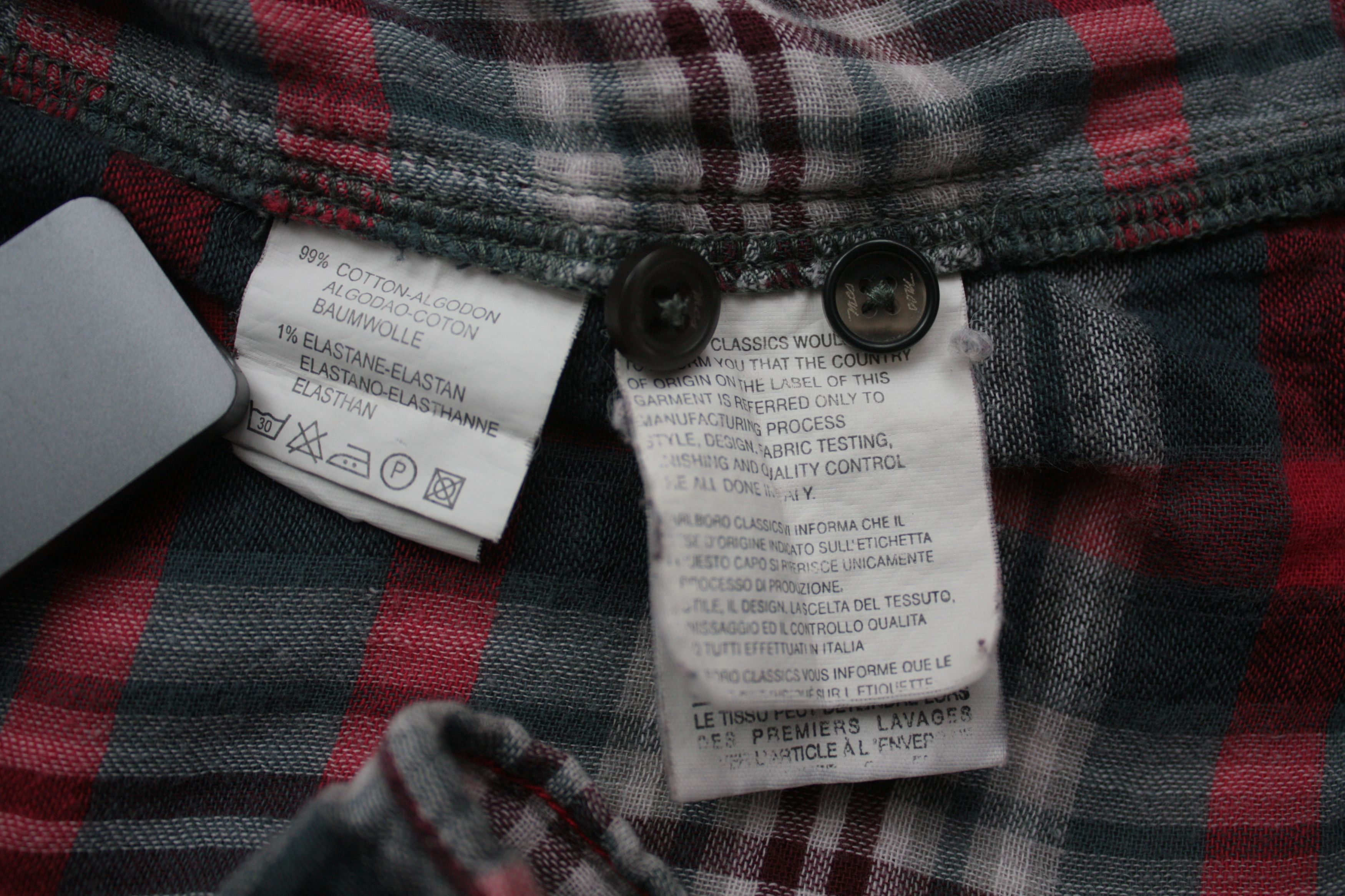 Marlboro Classics Marlboro Classics L/S Checkered Shirt Medium Men's Size US M / EU 48-50 / 2 - 6 Thumbnail