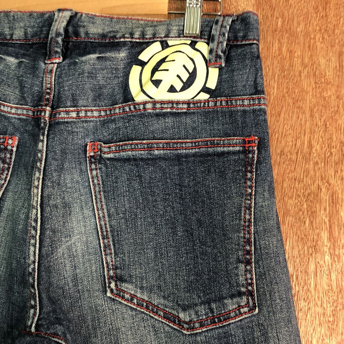 Element DLL Element Blue distressed Denim skate Jeans Pants #c122 Size US 30 / EU 46 - 11 Thumbnail