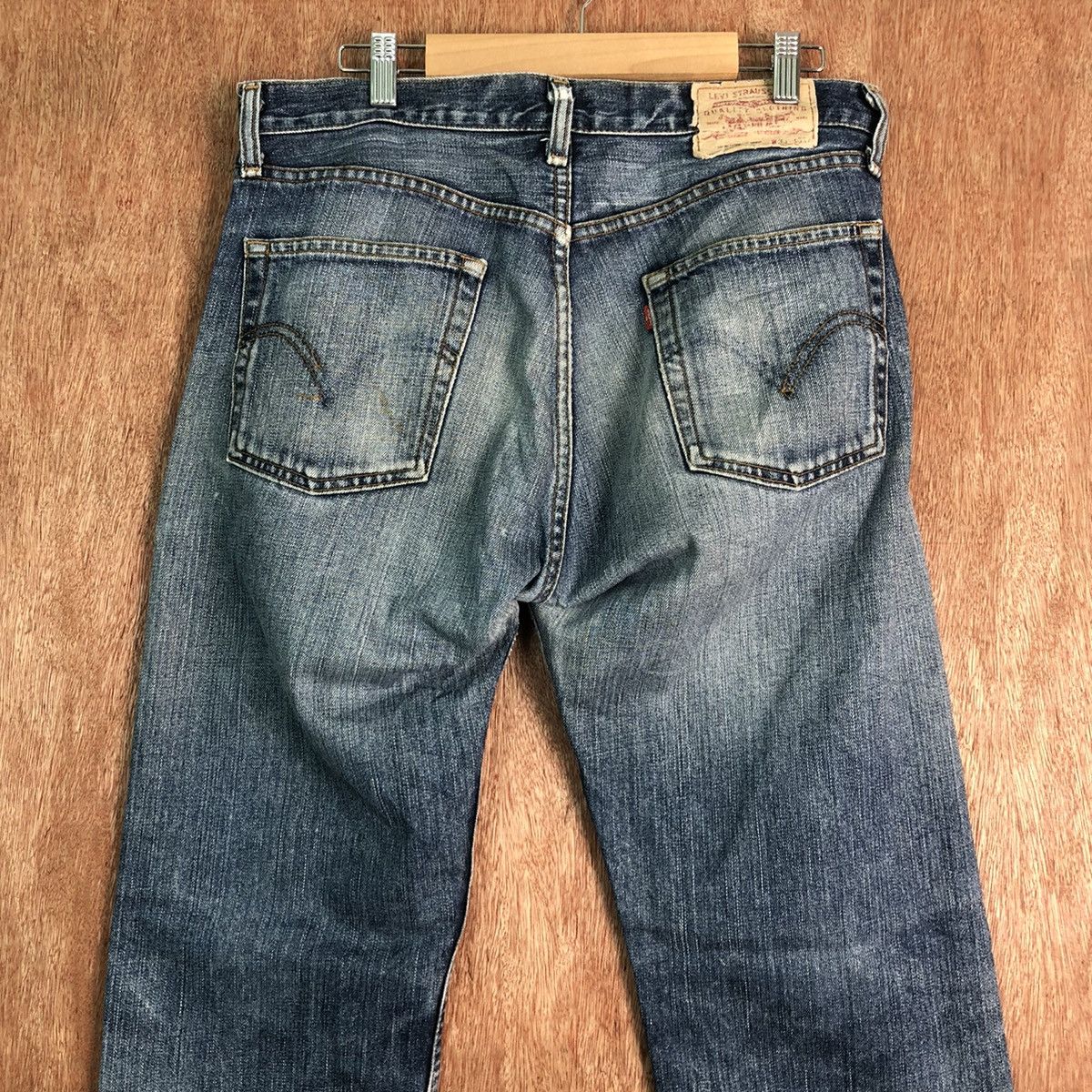 Levi's Levi's Strauss Blue Denim Jeans Pants #c178 Size US 33 - 7 Thumbnail