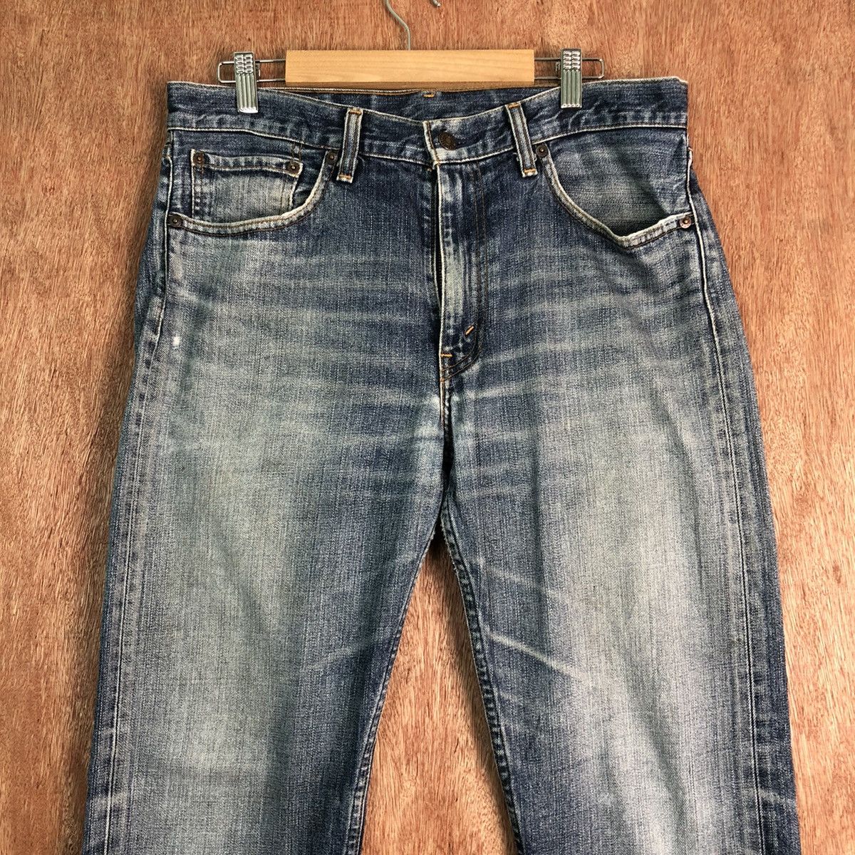 Levi's Levi's Strauss Blue Denim Jeans Pants #c178 Size US 33 - 2 Thumbnail