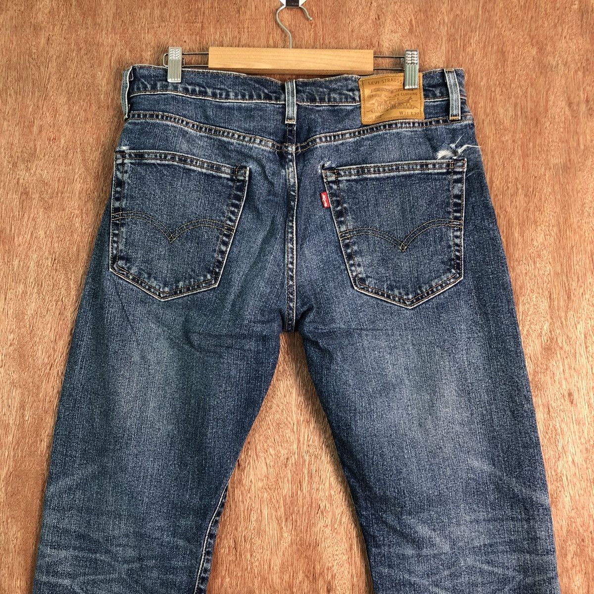 Levi's DLL Levi's Big E Vintage Blue Denim Jeans Pants #c248 Size US 31 - 7 Thumbnail
