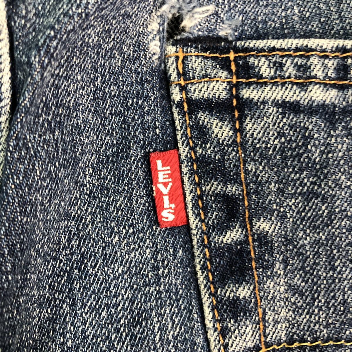 Levi's DLL Levi's Big E Vintage Blue Denim Jeans Pants #c248 Size US 31 - 9 Thumbnail