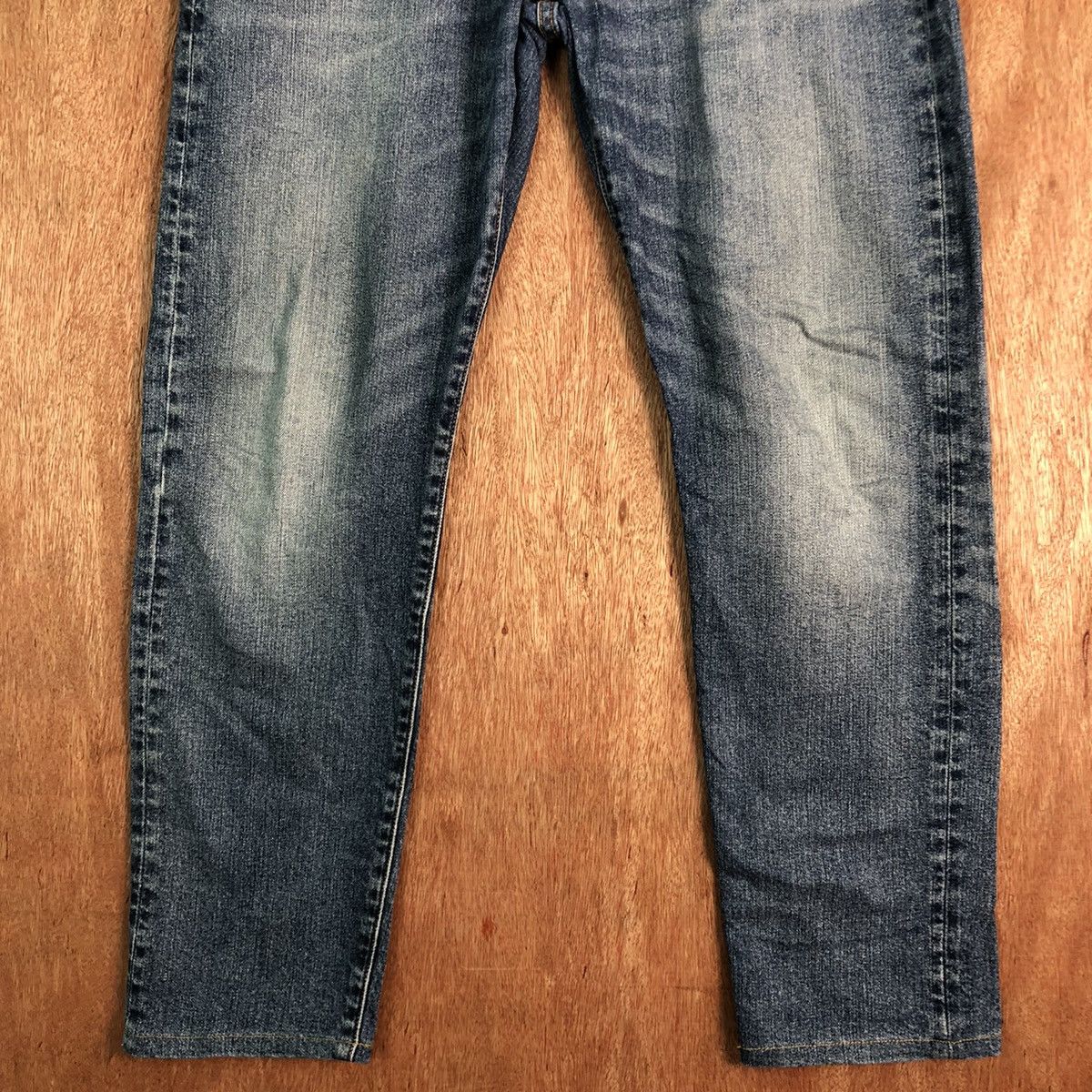 Levi's DLL Levi's Big E Vintage Blue Denim Jeans Pants #c248 Size US 31 - 3 Thumbnail