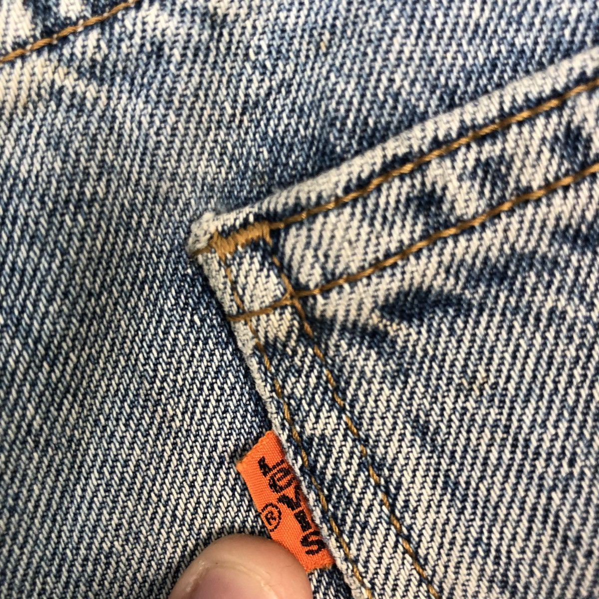 Levi's DL Levis Strauss orange tag Distressed Denim Pants #c631 Size US 28 / EU 44 - 12 Thumbnail