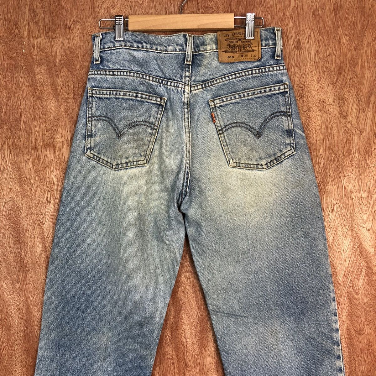 Levi's DL Levis Strauss orange tag Distressed Denim Pants #c631 Size US 28 / EU 44 - 10 Thumbnail