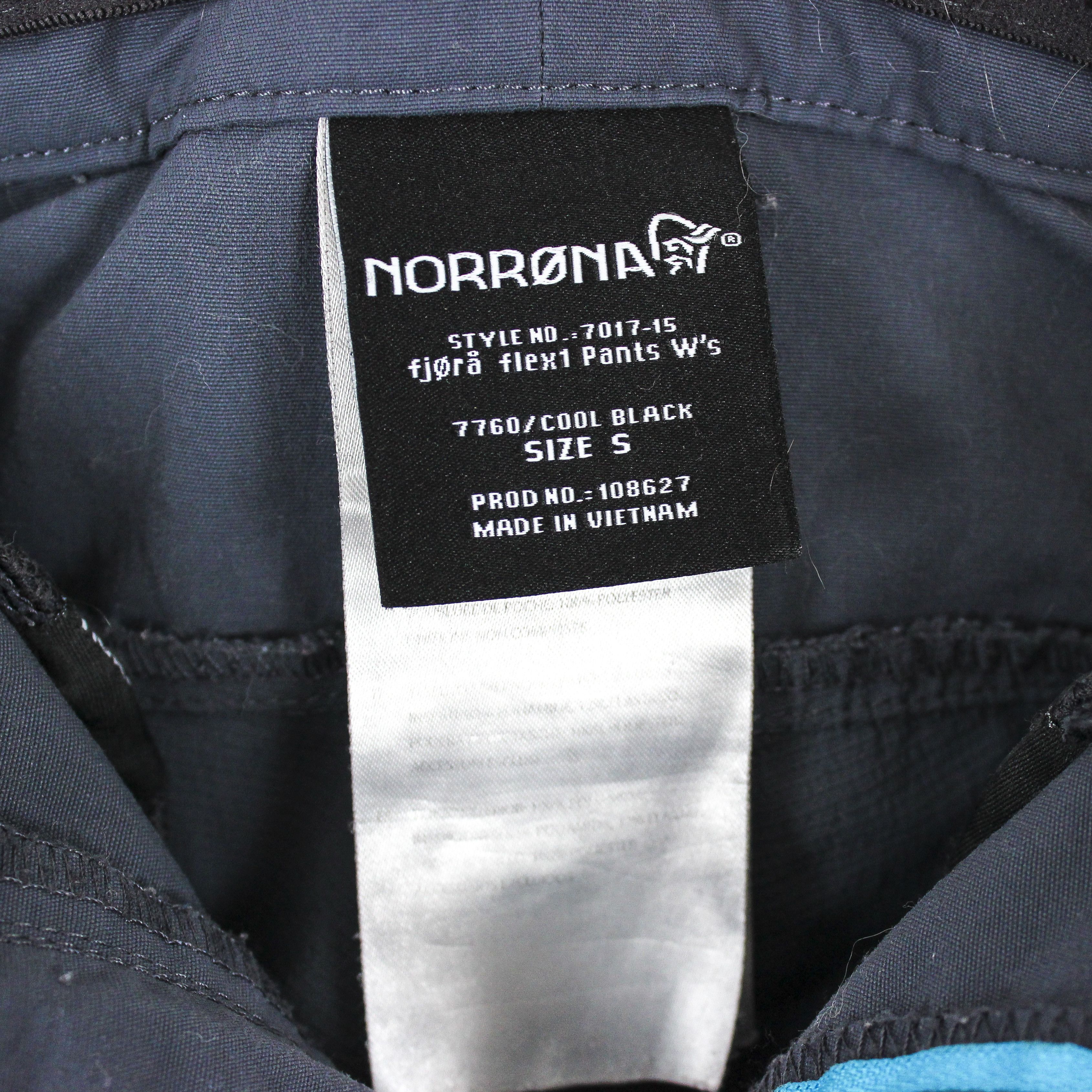 Norrona Fjora Flex1 Women S Cool Black Trousers Hiking Pants Size 30" / US 8 / IT 44 - 7 Thumbnail