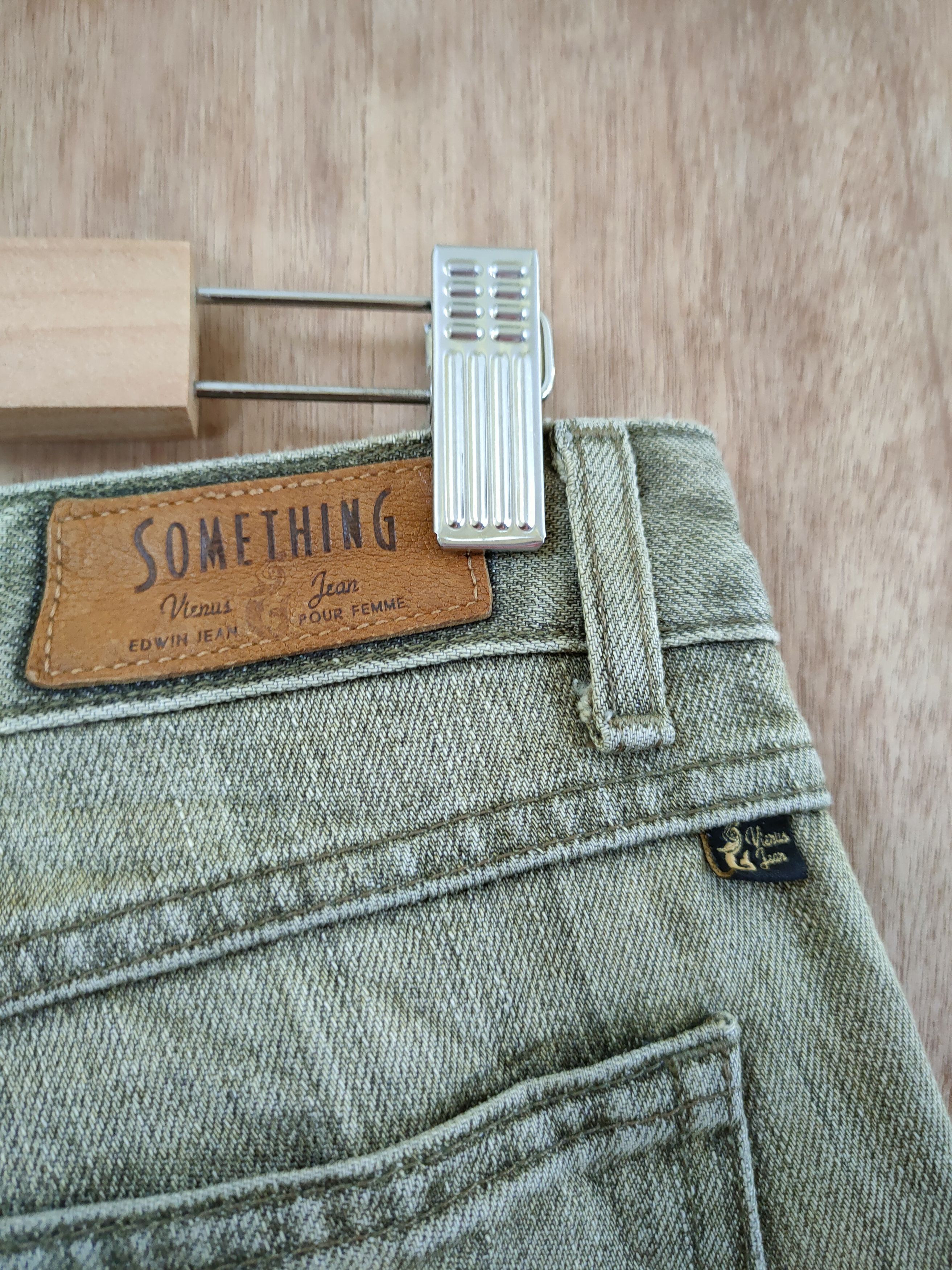 Edwin Something Edwin distressed denim pants jeans vintage #46-629 Size 29" - 9 Thumbnail