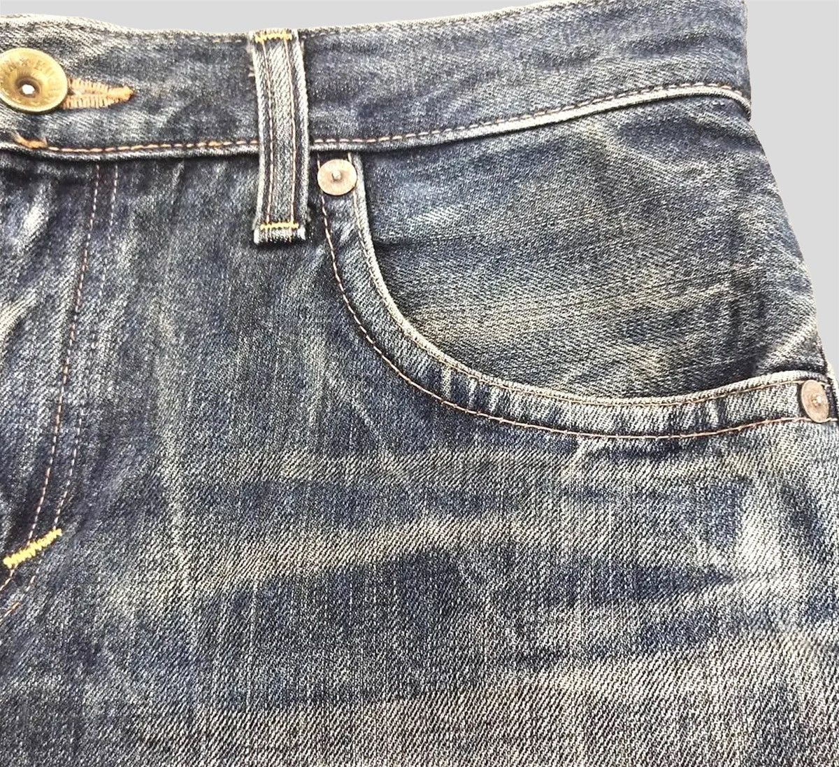 Edwin VINTAGE 90s EDWIN EXCLUSIVE SE RARE DESIGN SIZE 34X30 Size US 34 / EU 50 - 6 Thumbnail