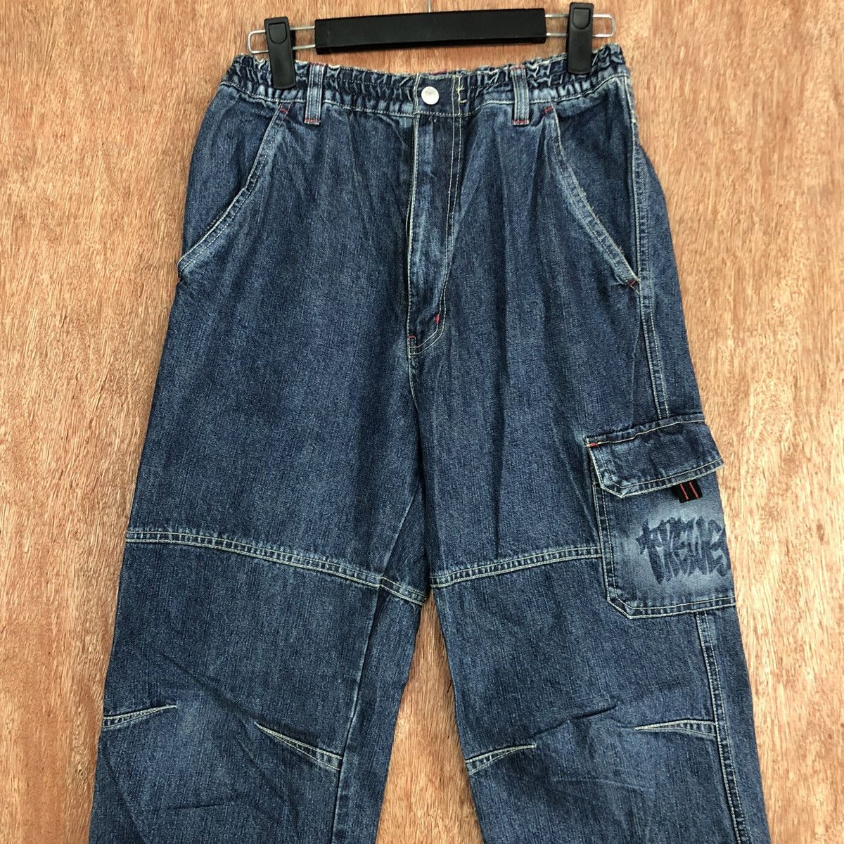 Japanese Brand DLL Shimax Junior Blue Denim JEans PAnts #c615 Size US 26 / EU 42 - 2 Thumbnail