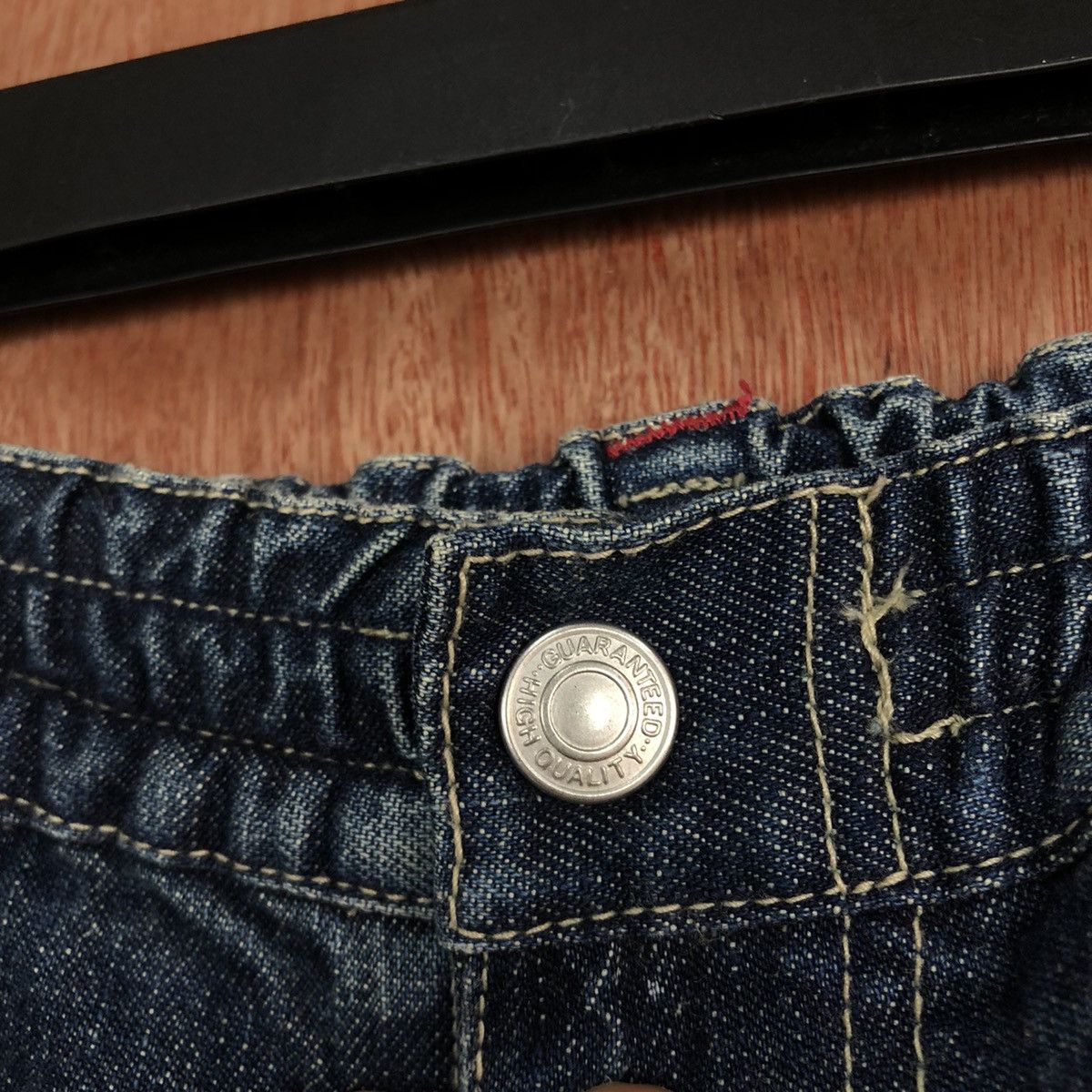 Japanese Brand DLL Shimax Junior Blue Denim JEans PAnts #c615 Size US 26 / EU 42 - 6 Thumbnail
