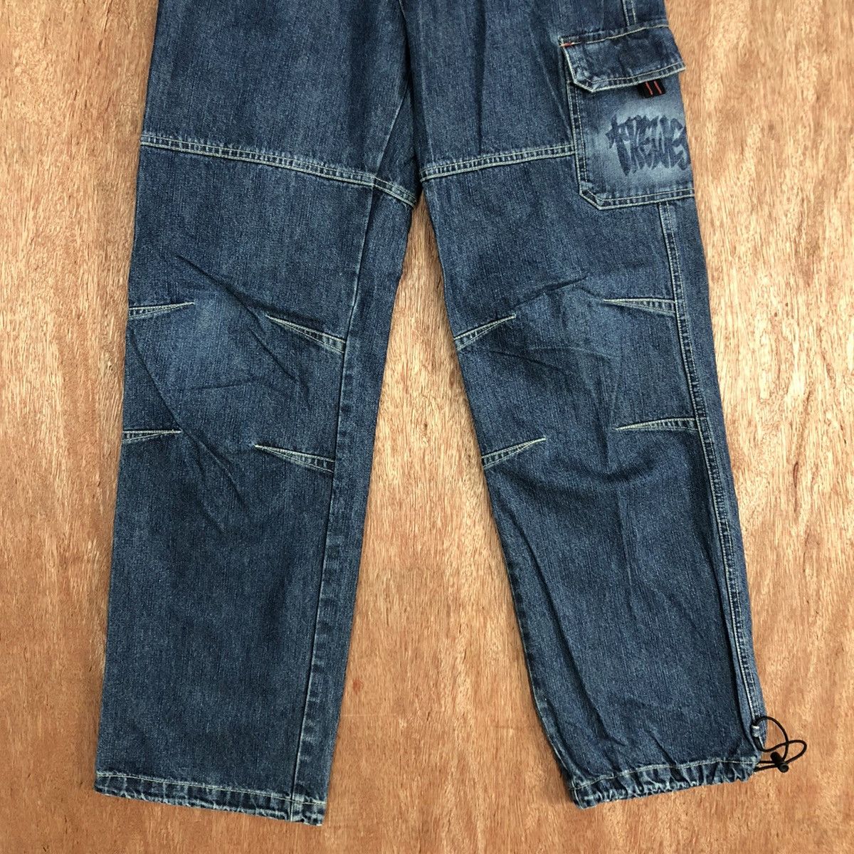 Japanese Brand DLL Shimax Junior Blue Denim JEans PAnts #c615 Size US 26 / EU 42 - 3 Thumbnail
