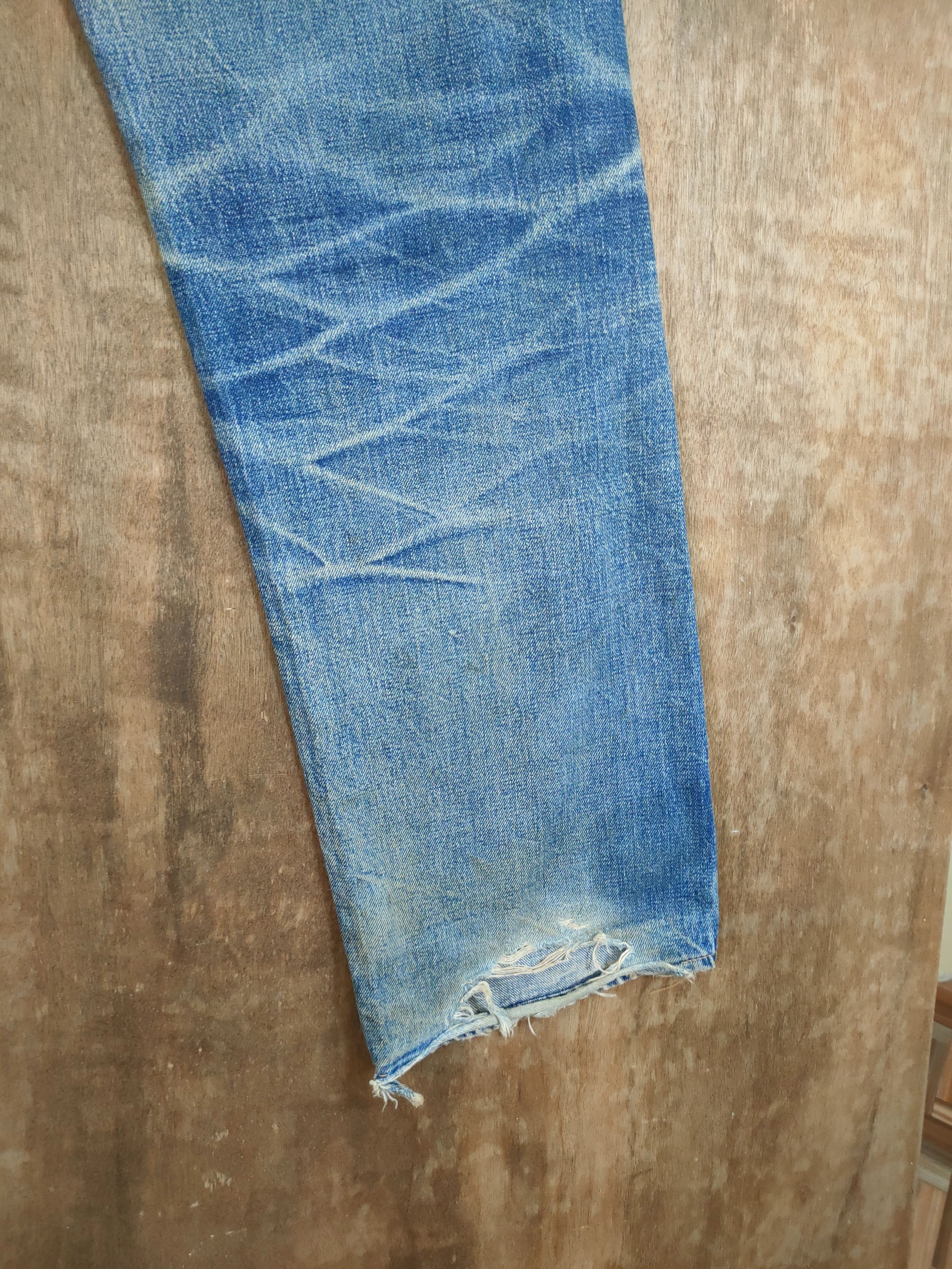 HOLLYWOOD RANCH MARKET DL Hollywood Ranch Market distressed denim jeans #46-897 Size US 32 / EU 48 - 11 Thumbnail