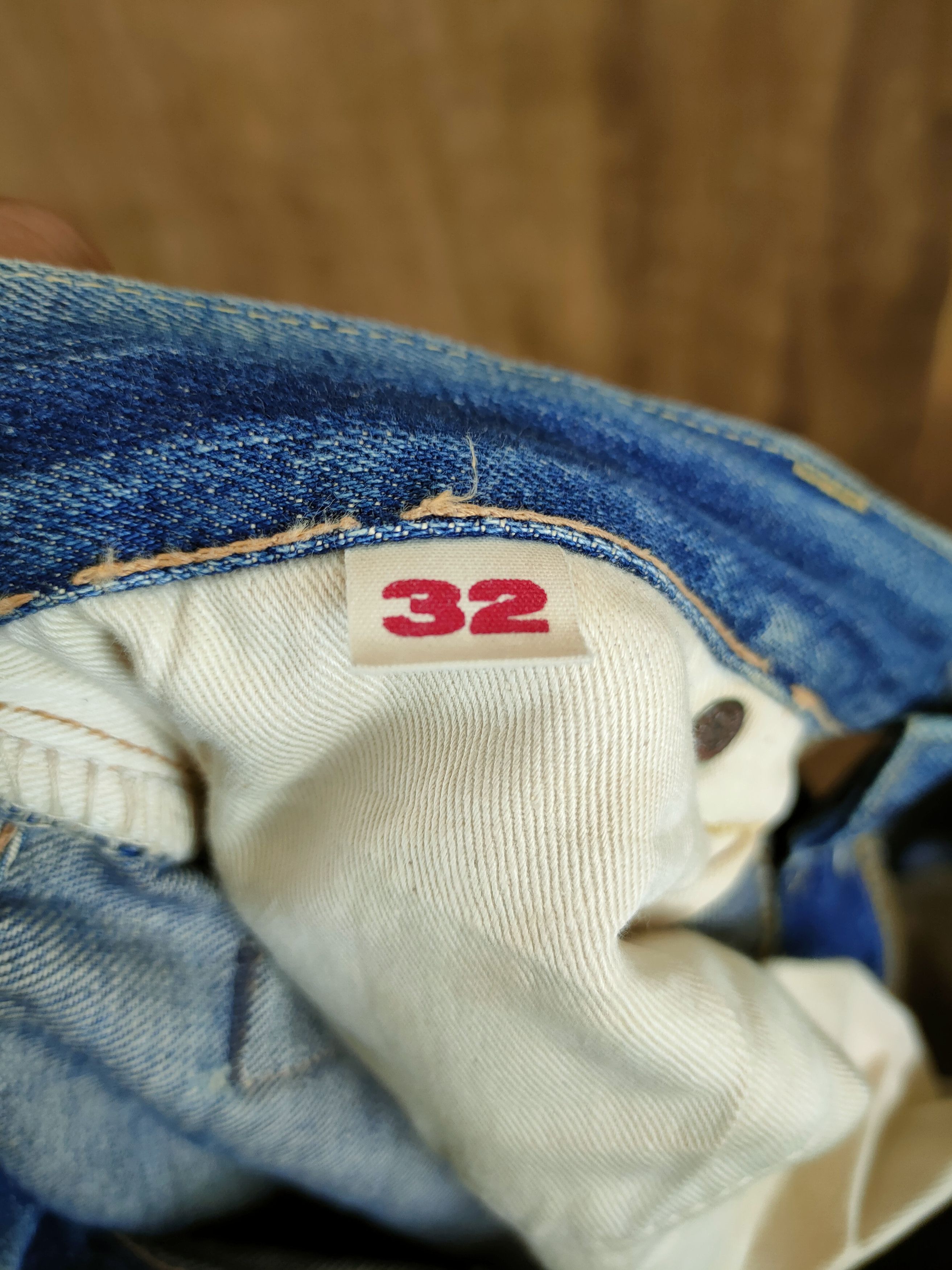 HOLLYWOOD RANCH MARKET DL Hollywood Ranch Market distressed denim jeans #46-897 Size US 32 / EU 48 - 16 Thumbnail