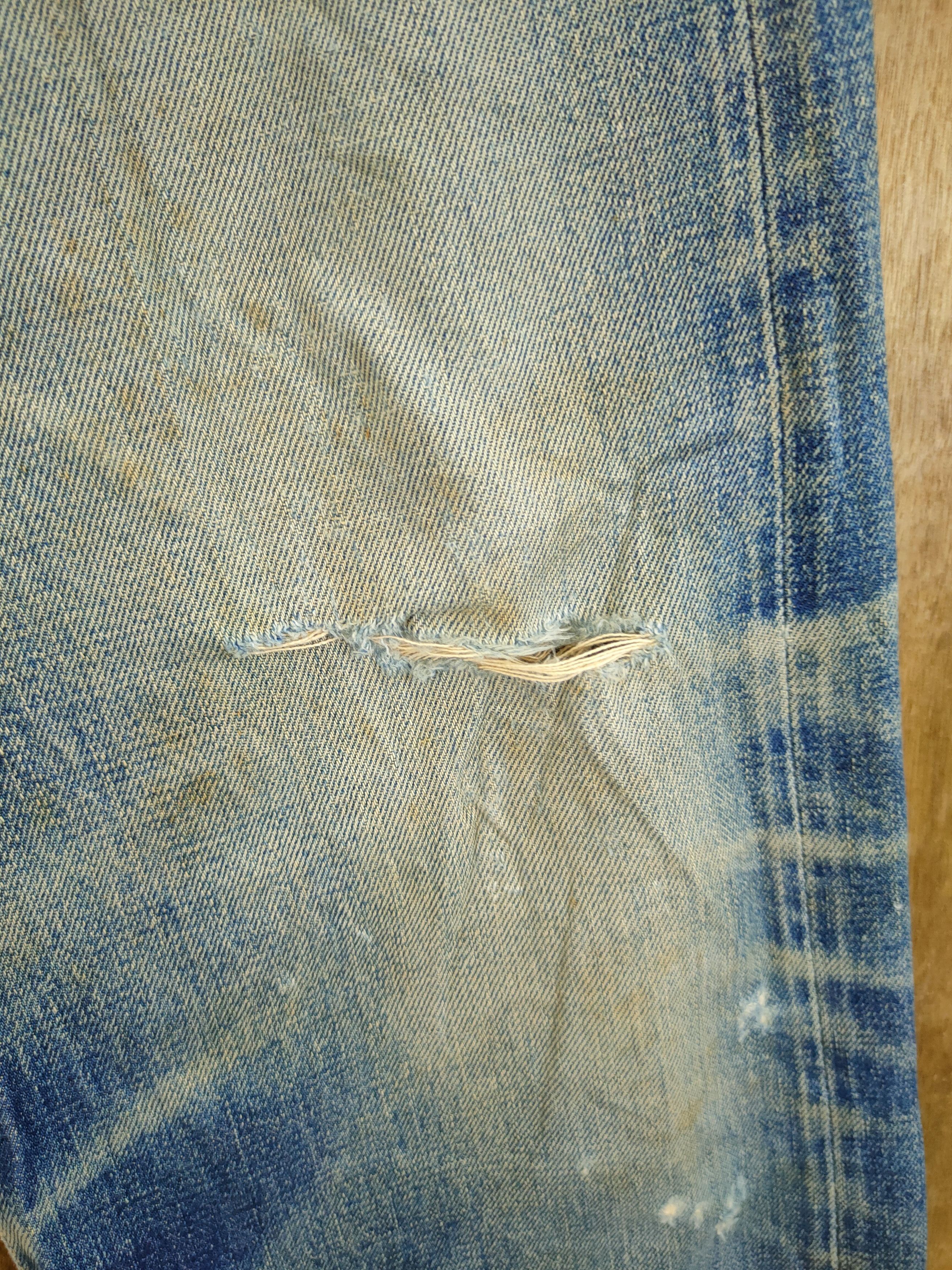HOLLYWOOD RANCH MARKET DL Hollywood Ranch Market distressed denim jeans #46-897 Size US 32 / EU 48 - 5 Thumbnail
