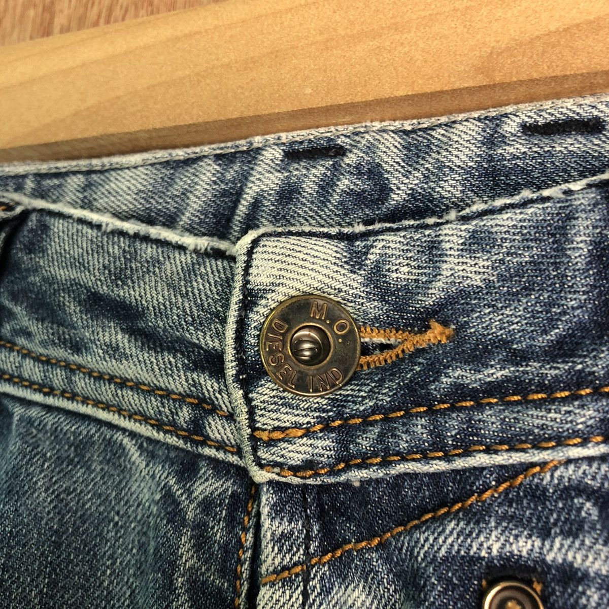 Diesel DLL Diesel Industry safado distressed Denim Jeans #c157 Size US 31 - 7 Thumbnail
