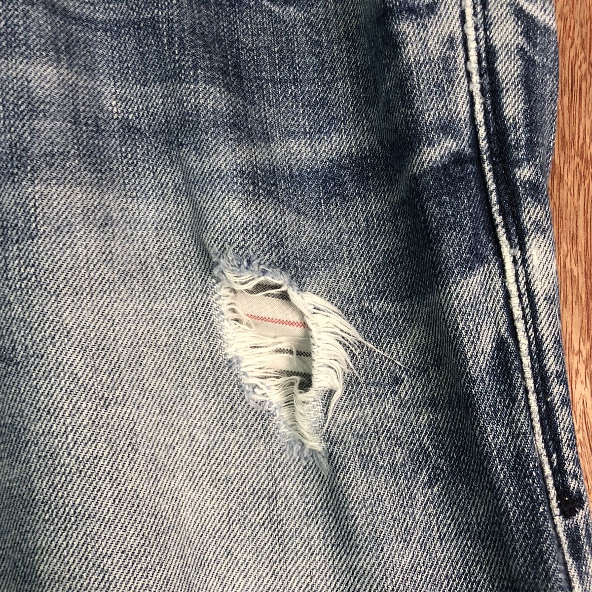 Diesel DLL Diesel Industry safado distressed Denim Jeans #c157 Size US 31 - 6 Thumbnail
