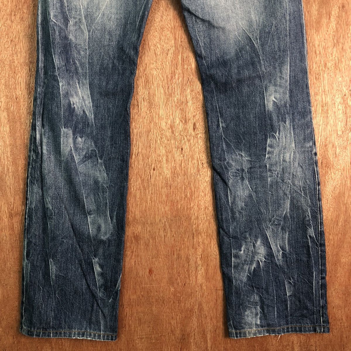 Diesel DLL Diesel Industry safado distressed Denim Jeans #c157 Size US 31 - 12 Thumbnail
