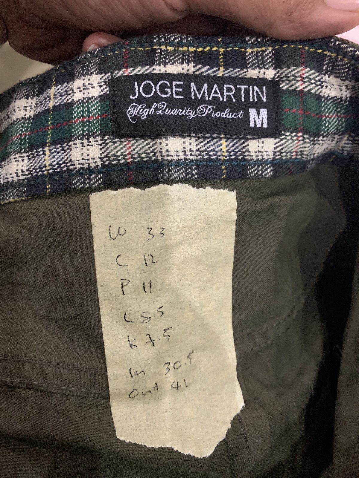 If Six Was Nine × Japanese Brand × Vision Streetwear Joge Martin Brand Craftman Design Pant Size US 33 - 6 Thumbnail