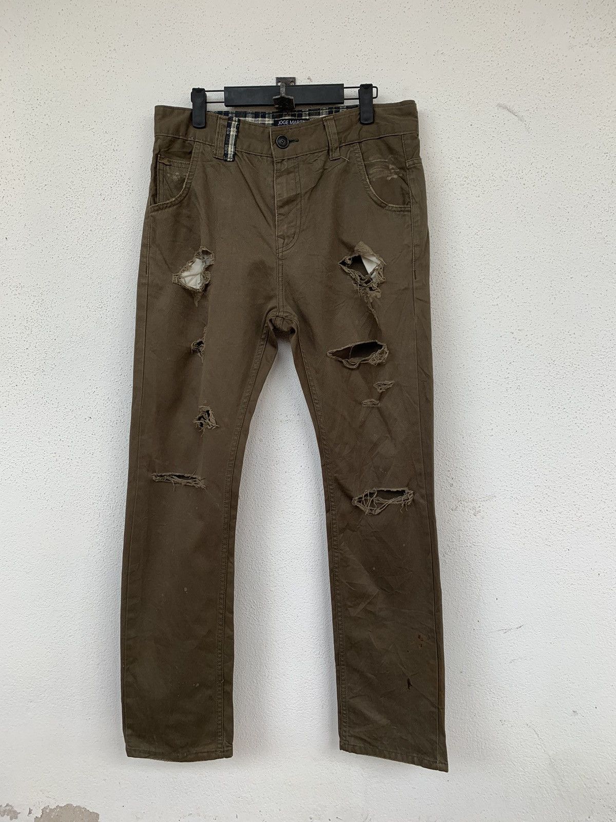 If Six Was Nine × Japanese Brand × Vision Streetwear Joge Martin Brand Craftman Design Pant Size US 33 - 1 Thumbnail