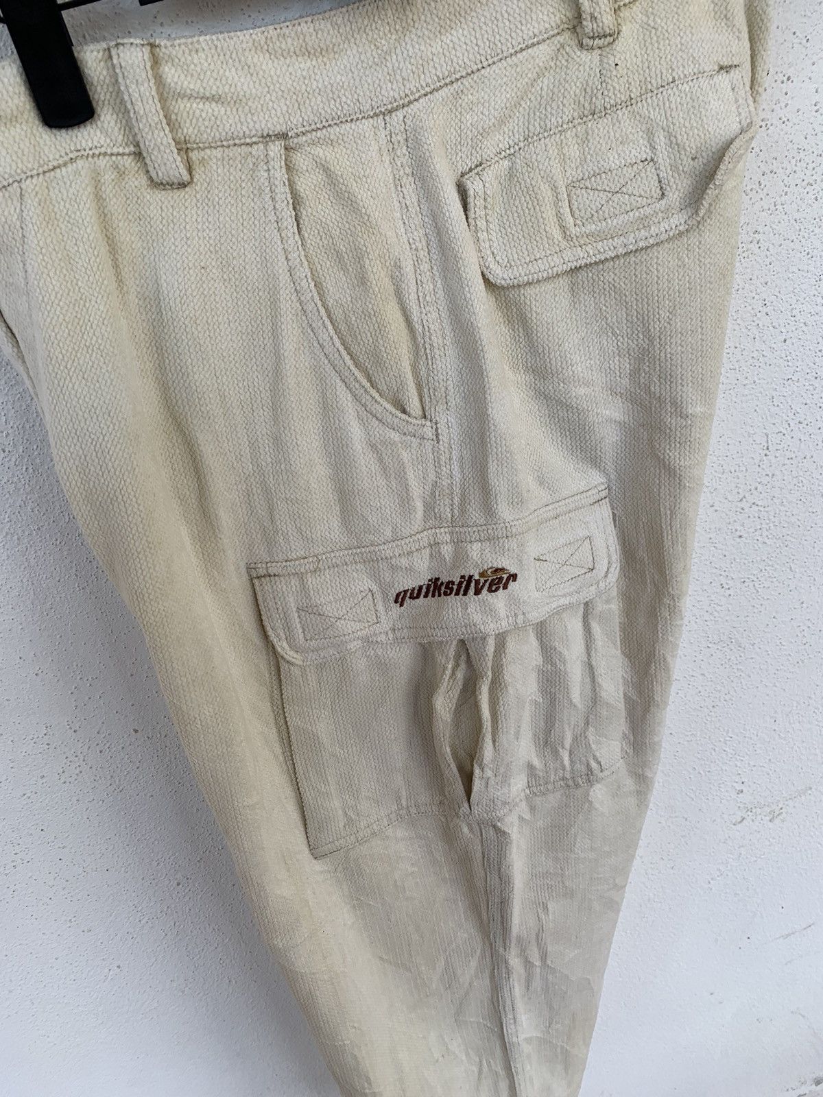 Quiksilver × Vintage Classic Quiksilver Saltwater Denim Cargo Size US 30 / EU 46 - 6 Thumbnail