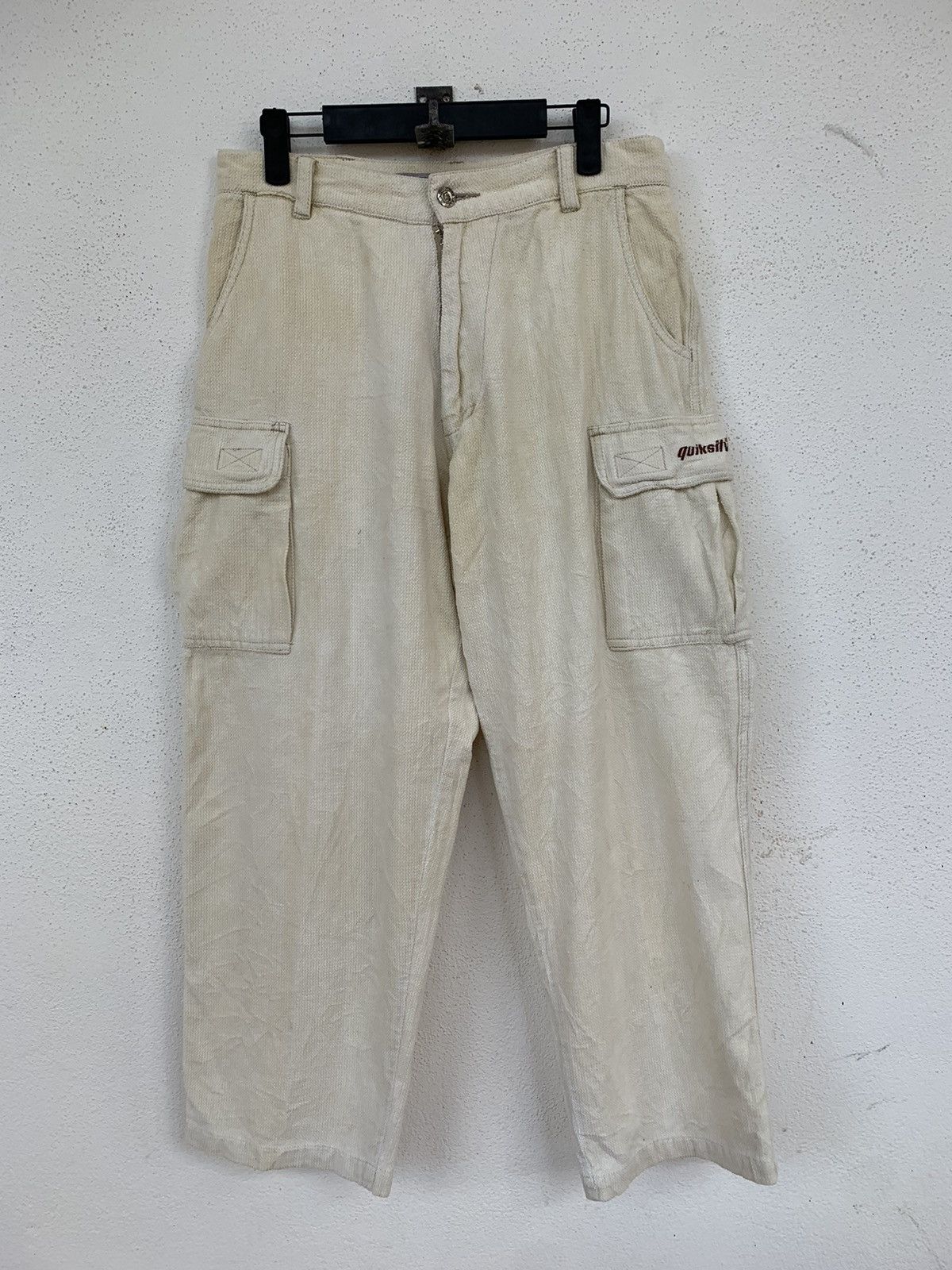 Quiksilver × Vintage Classic Quiksilver Saltwater Denim Cargo Size US 30 / EU 46 - 1 Thumbnail