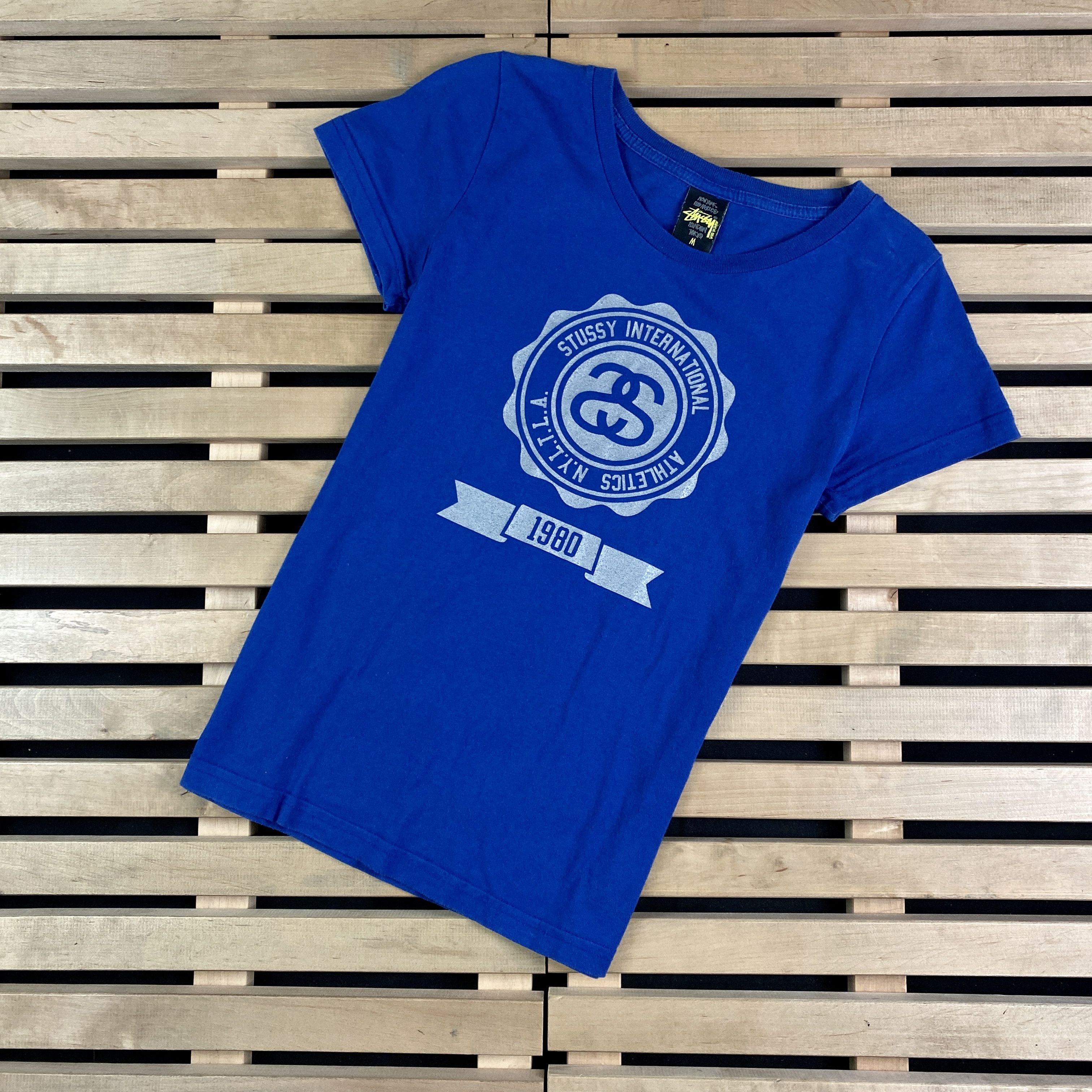 Stussy Womens Top T-Shirt Stussy Vintage Size M Size M / US 6-8 / IT 42-44 - 1 Thumbnail