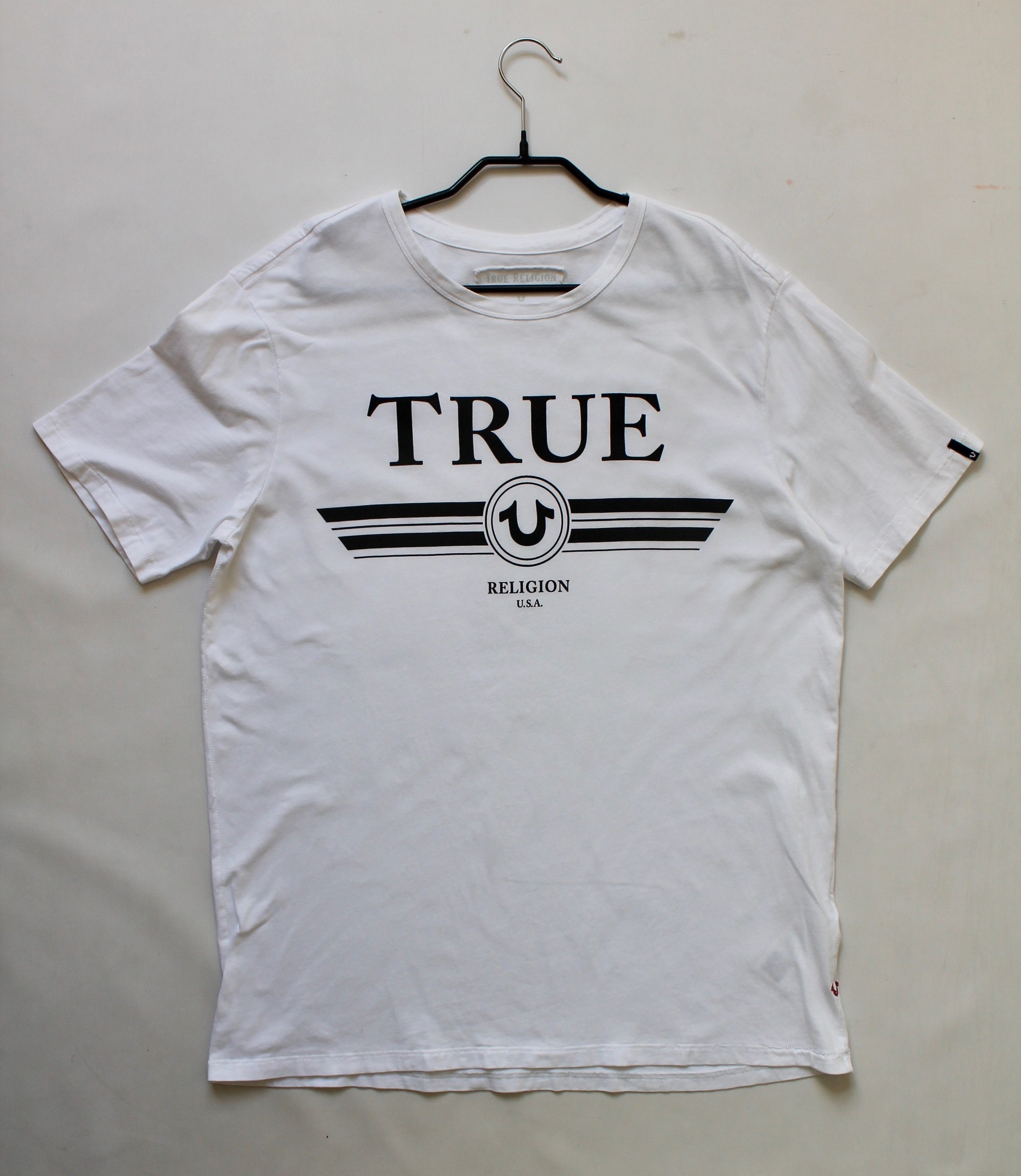 True Religion TRUE RELIGION Basic T Shirt Tee Size US XL / EU 56 / 4 - 8 Thumbnail