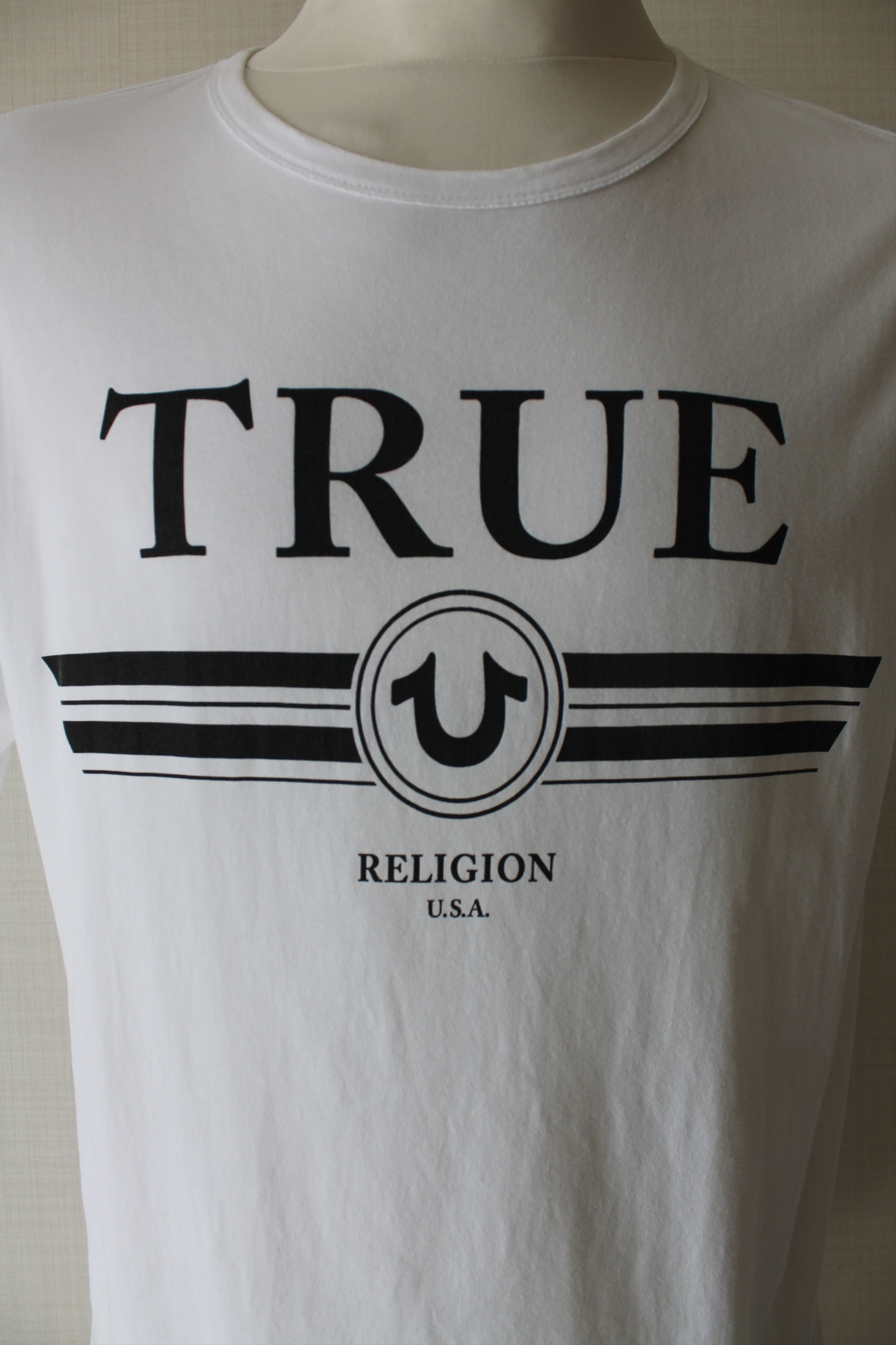 True Religion TRUE RELIGION Basic T Shirt Tee Size US XL / EU 56 / 4 - 3 Thumbnail