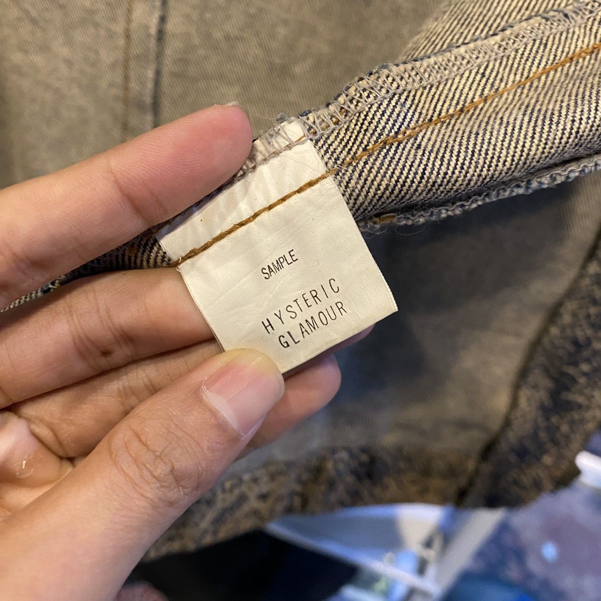 Hysteric Glamour × Vintage SAMPLE Hysteric Glamour Snake Design Denim Jacket Like New Size S / US 4 / IT 40 - 12 Thumbnail