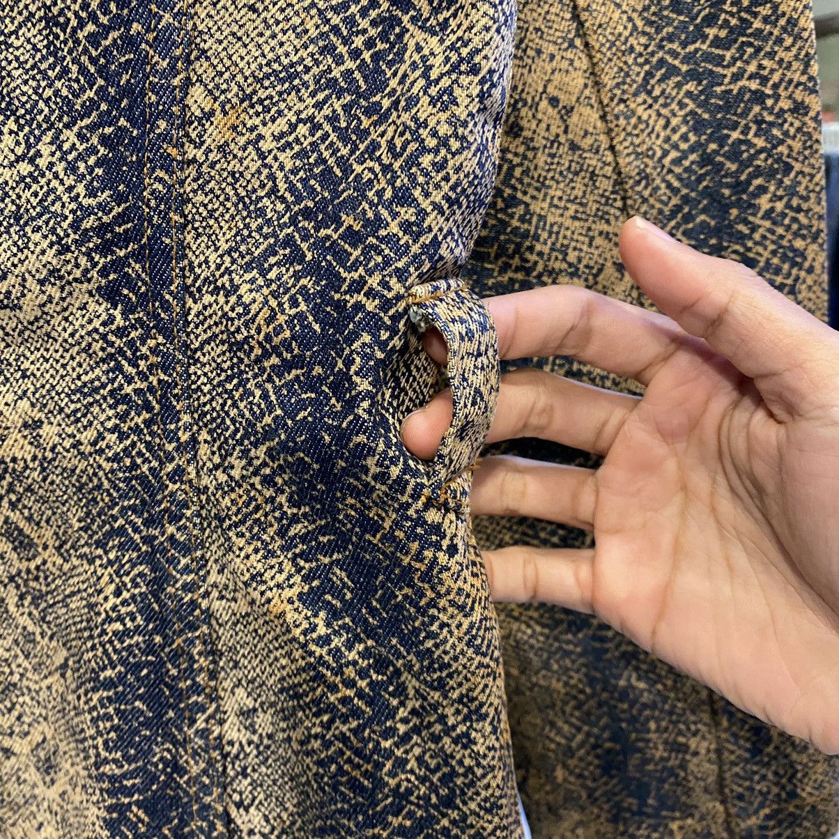 Hysteric Glamour × Vintage SAMPLE Hysteric Glamour Snake Design Denim Jacket Like New Size S / US 4 / IT 40 - 10 Thumbnail