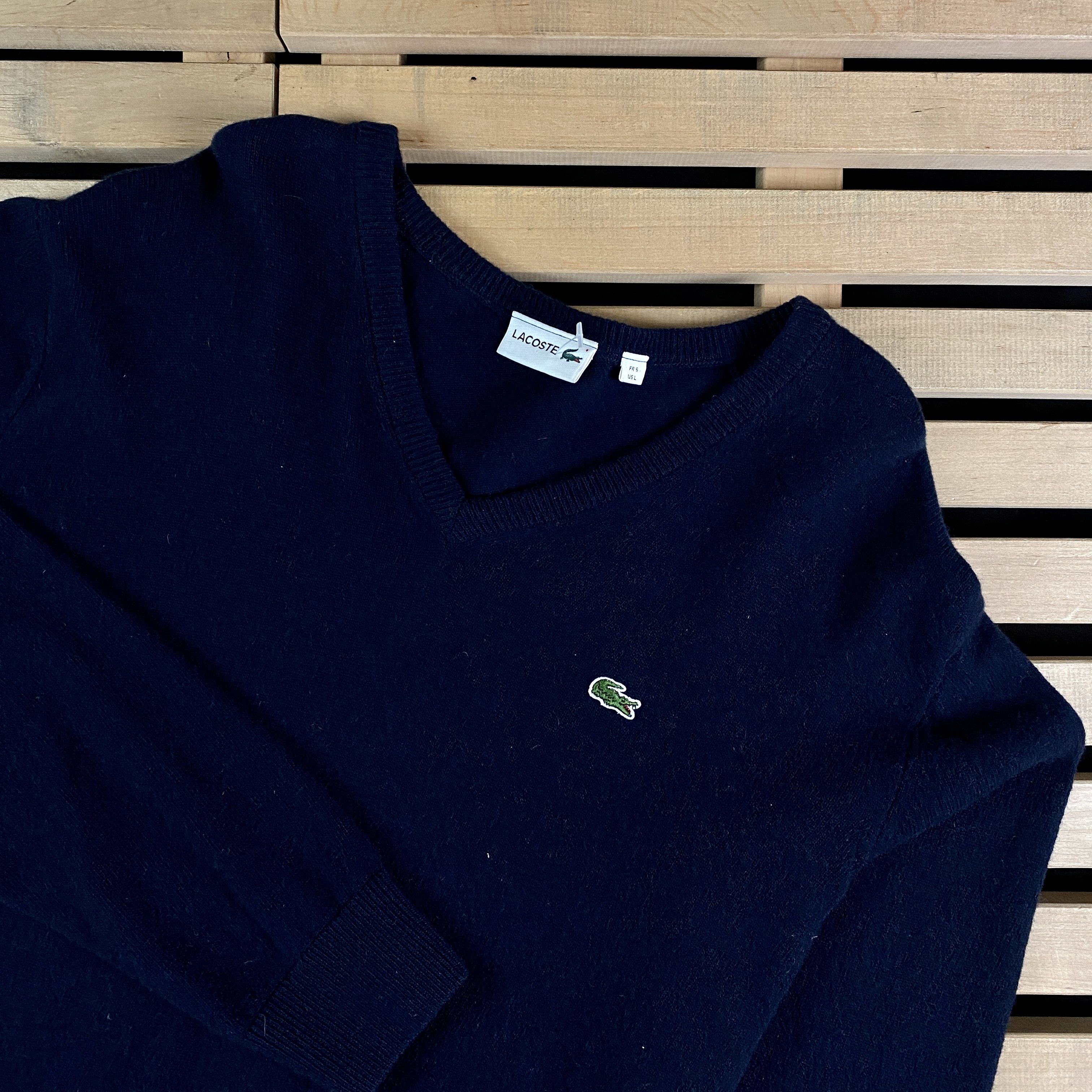 Lacoste Men’s Wool Sweater Lacoste Size US L Size US L / EU 52-54 / 3 - 2 Thumbnail