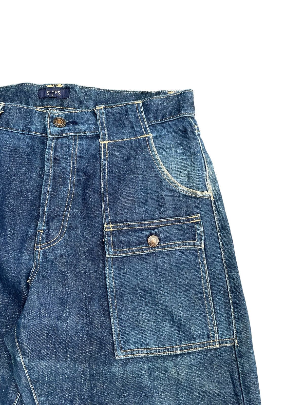 Le Grande Bleu (L.G.B.) Vintage Ships Japan Bush Pant Size US 33 - 7 Thumbnail