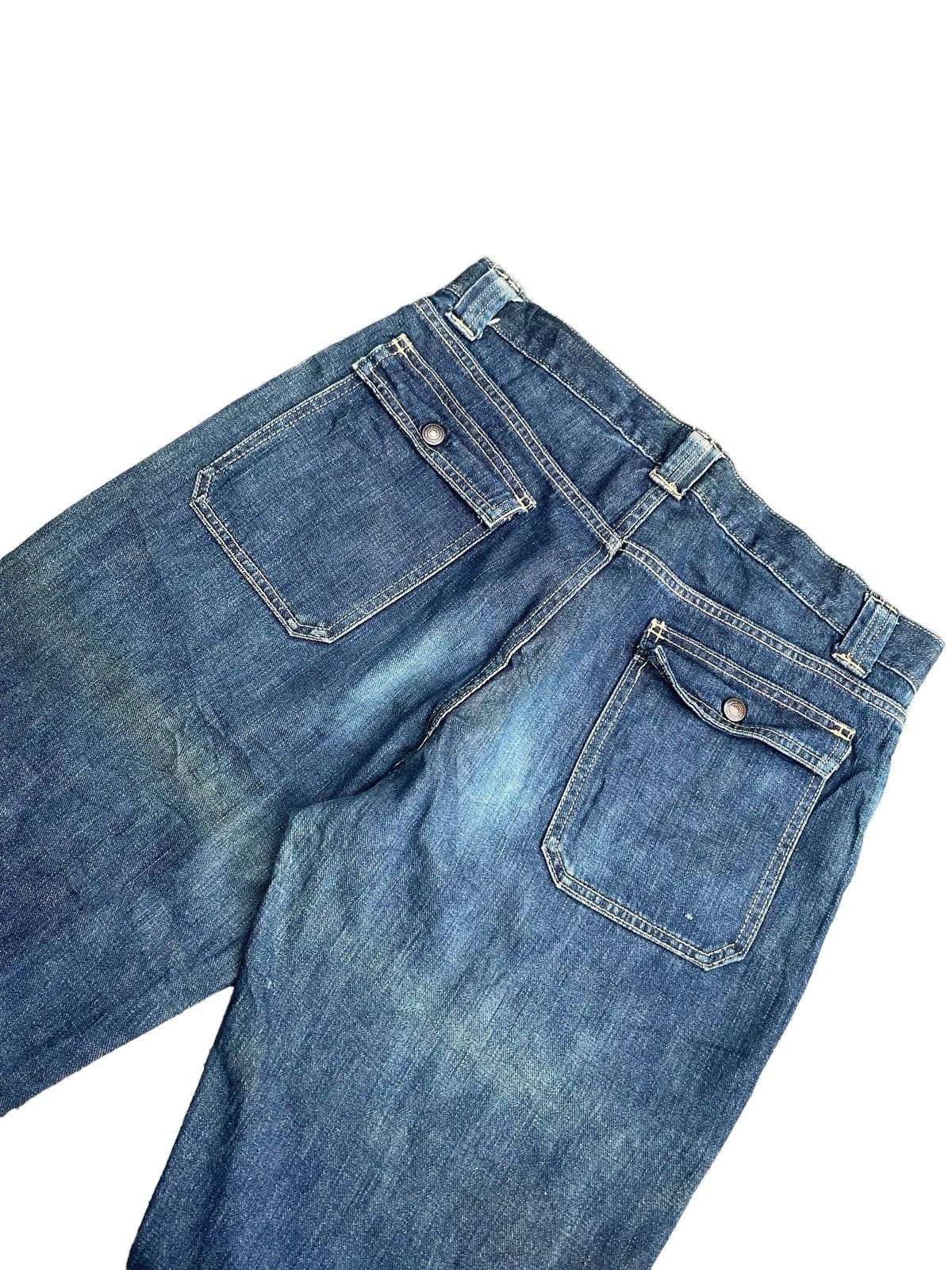Le Grande Bleu (L.G.B.) Vintage Ships Japan Bush Pant Size US 33 - 10 Thumbnail