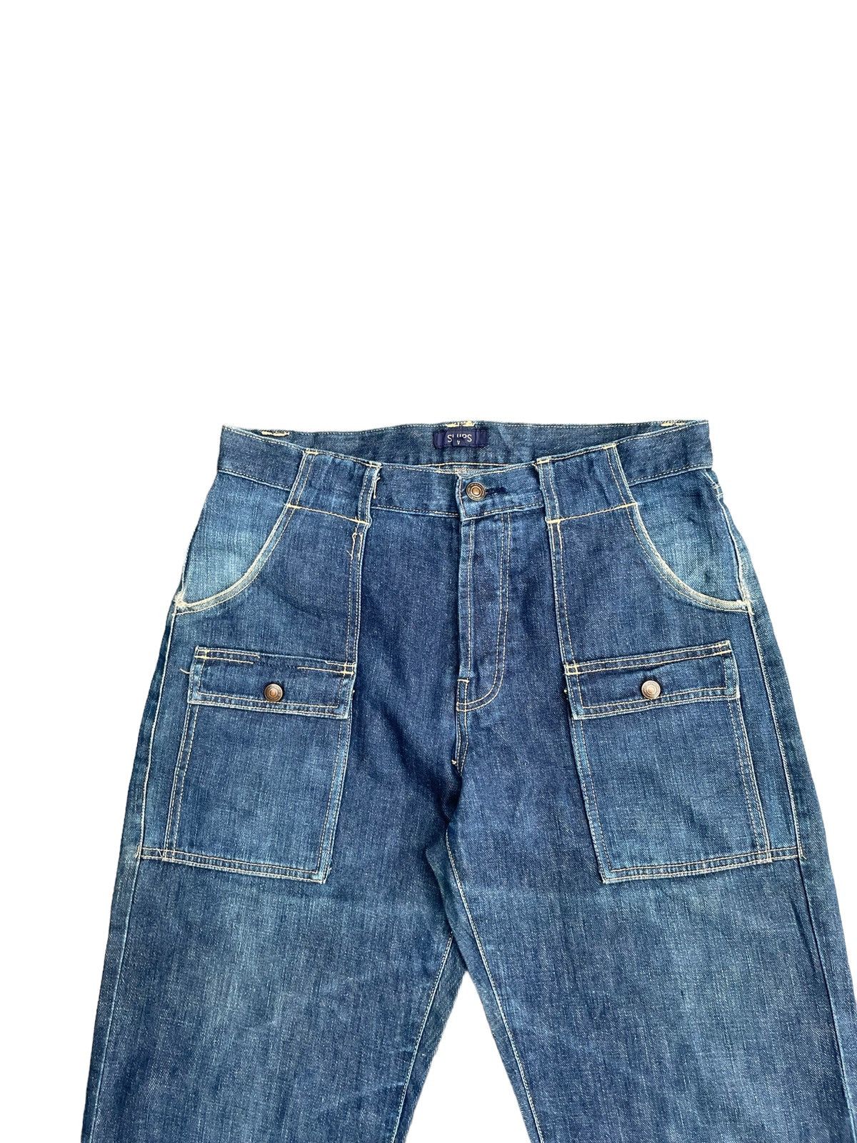 Le Grande Bleu (L.G.B.) Vintage Ships Japan Bush Pant Size US 33 - 5 Thumbnail