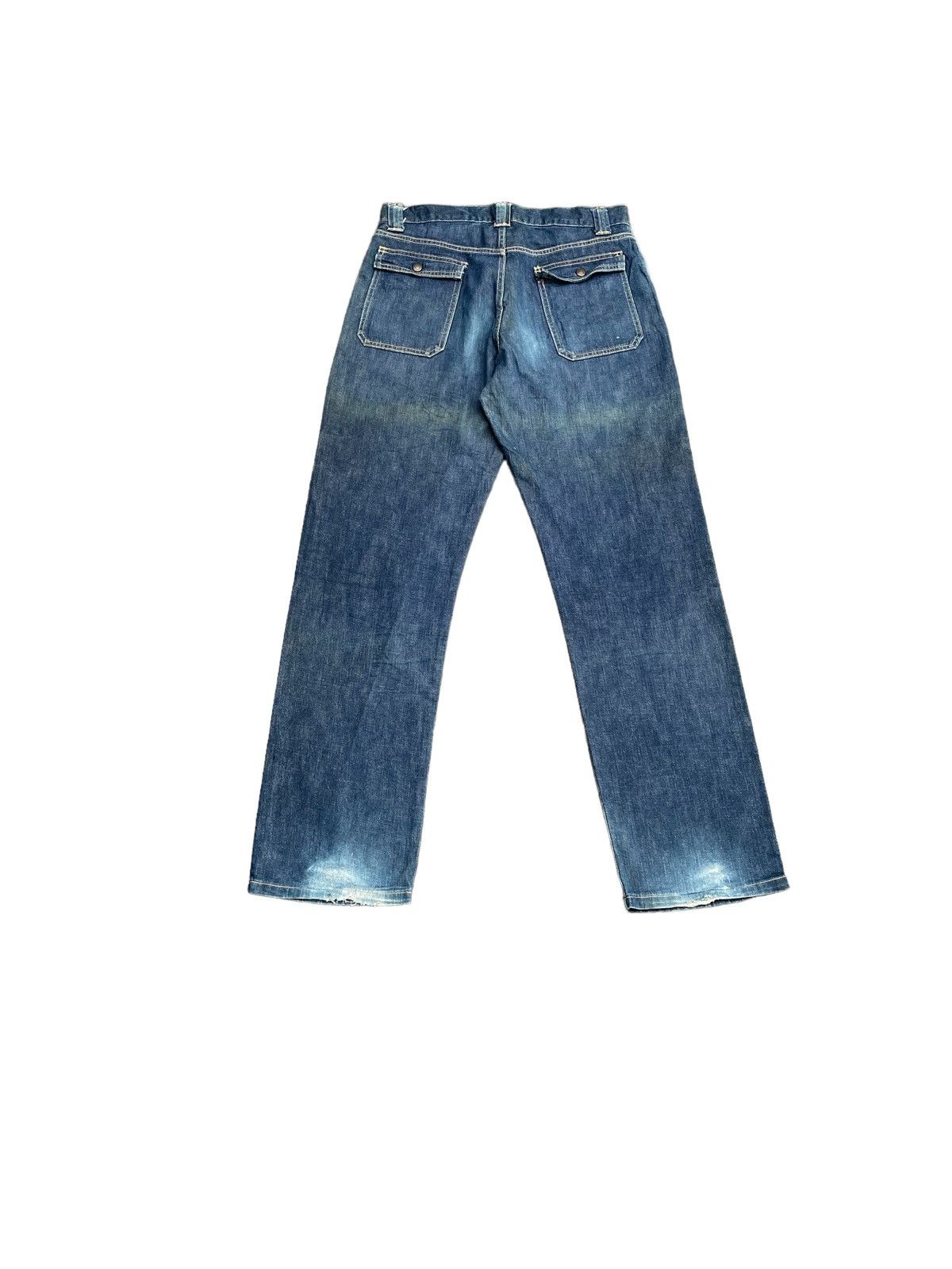 Le Grande Bleu (L.G.B.) Vintage Ships Japan Bush Pant Size US 33 - 8 Thumbnail