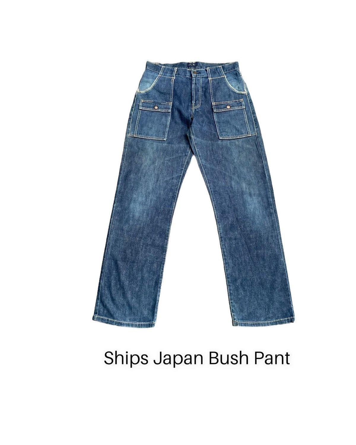 Le Grande Bleu (L.G.B.) Vintage Ships Japan Bush Pant Size US 33 - 1 Thumbnail