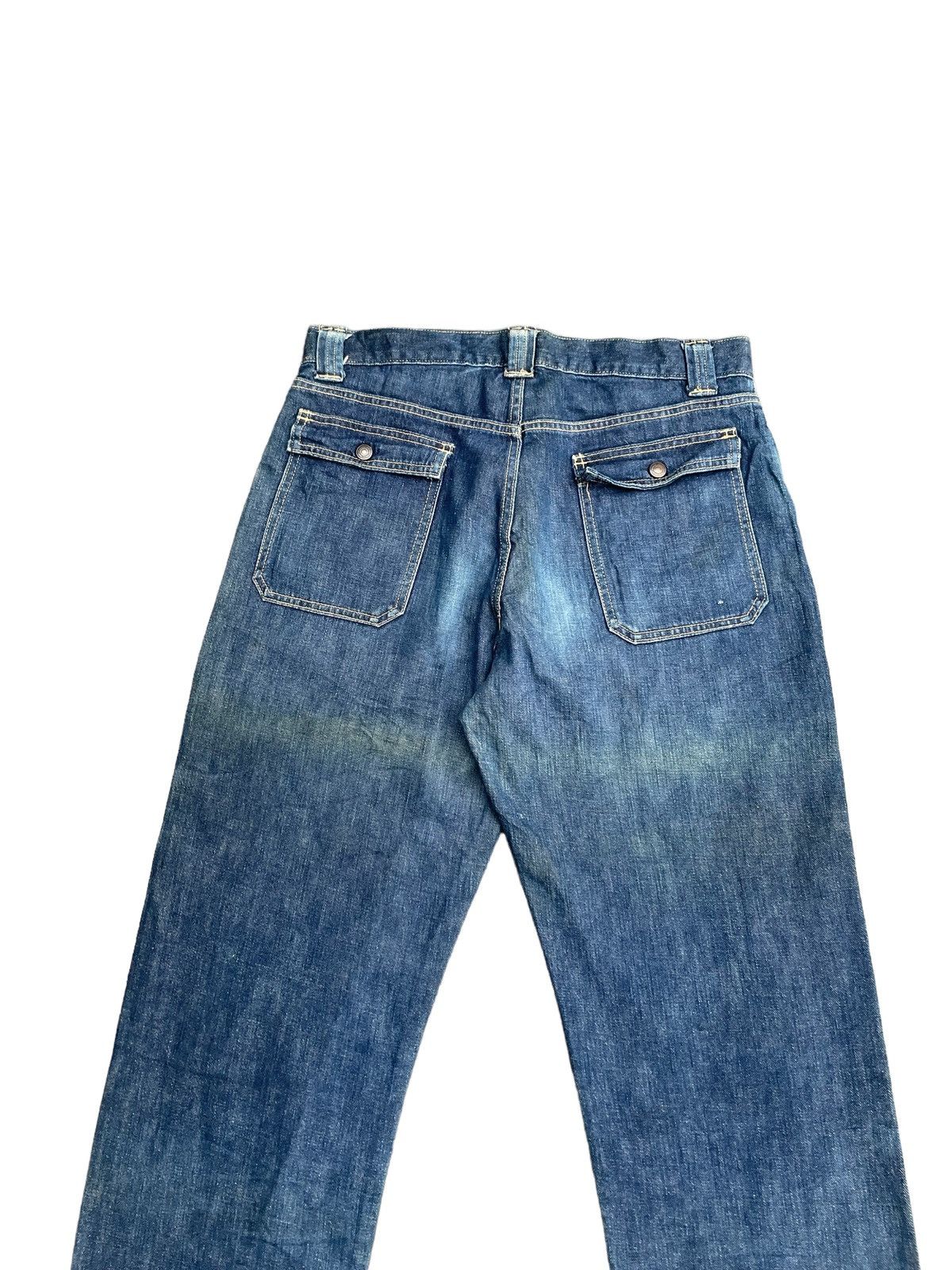 Le Grande Bleu (L.G.B.) Vintage Ships Japan Bush Pant Size US 33 - 9 Thumbnail