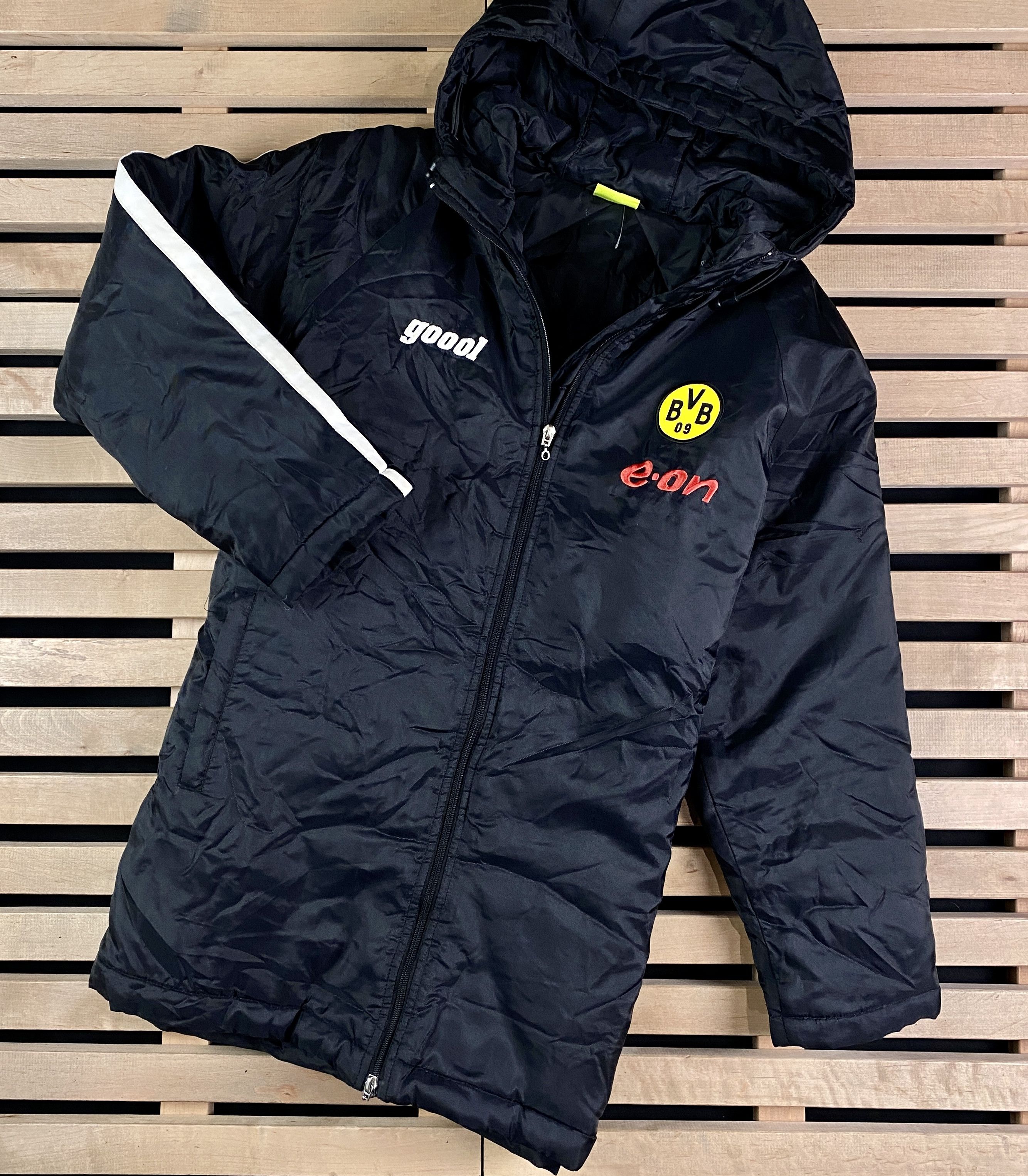Puma × Vintage Mens Jacket Parka Borussia Dortmund Gool Eon Vintage Size XS Size US XS / EU 42 / 0 - 1 Thumbnail
