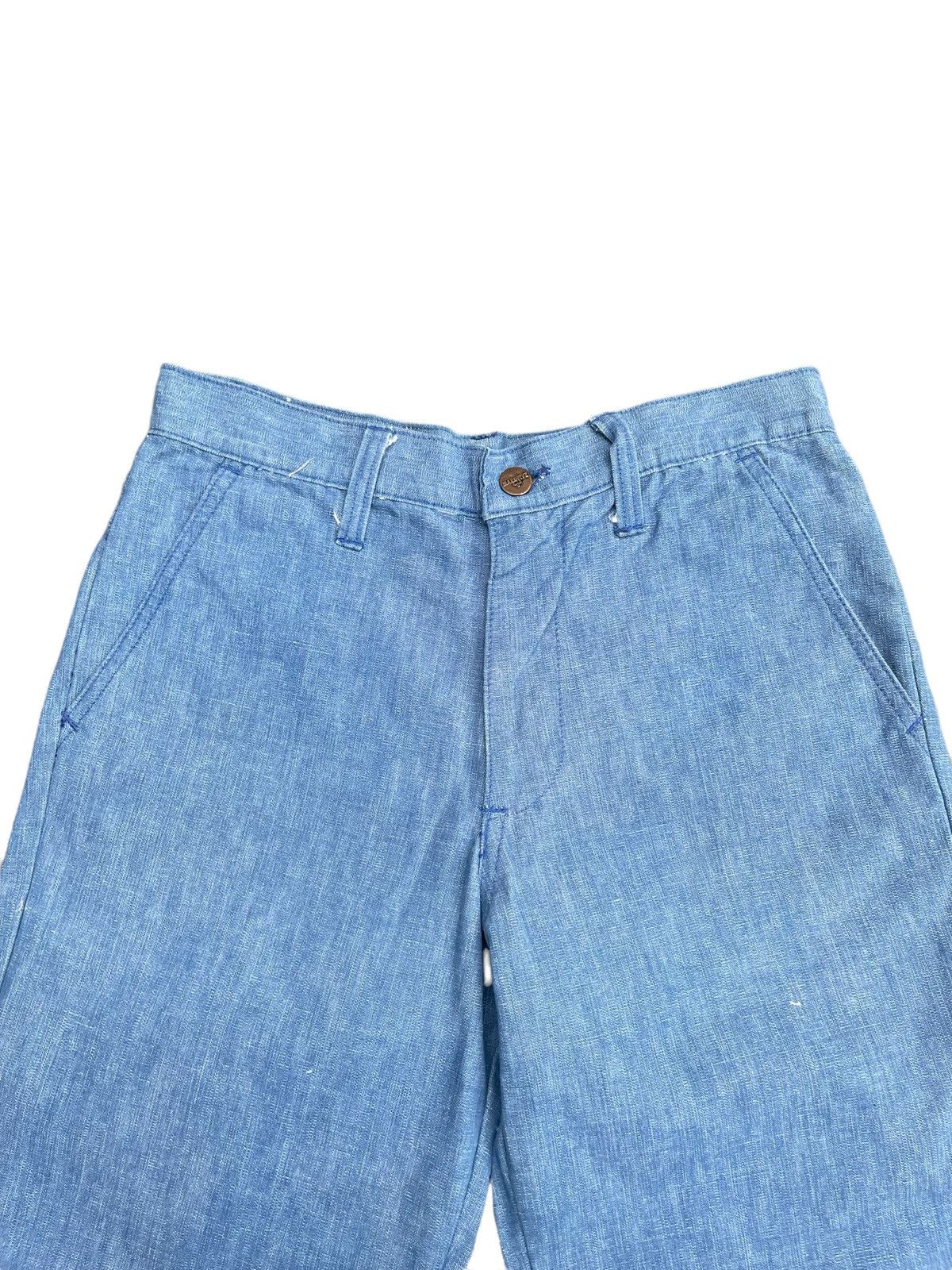 Japanese Brand Vintage 80’s Mark Five Wide Leg Denim Size US 29 - 4 Thumbnail