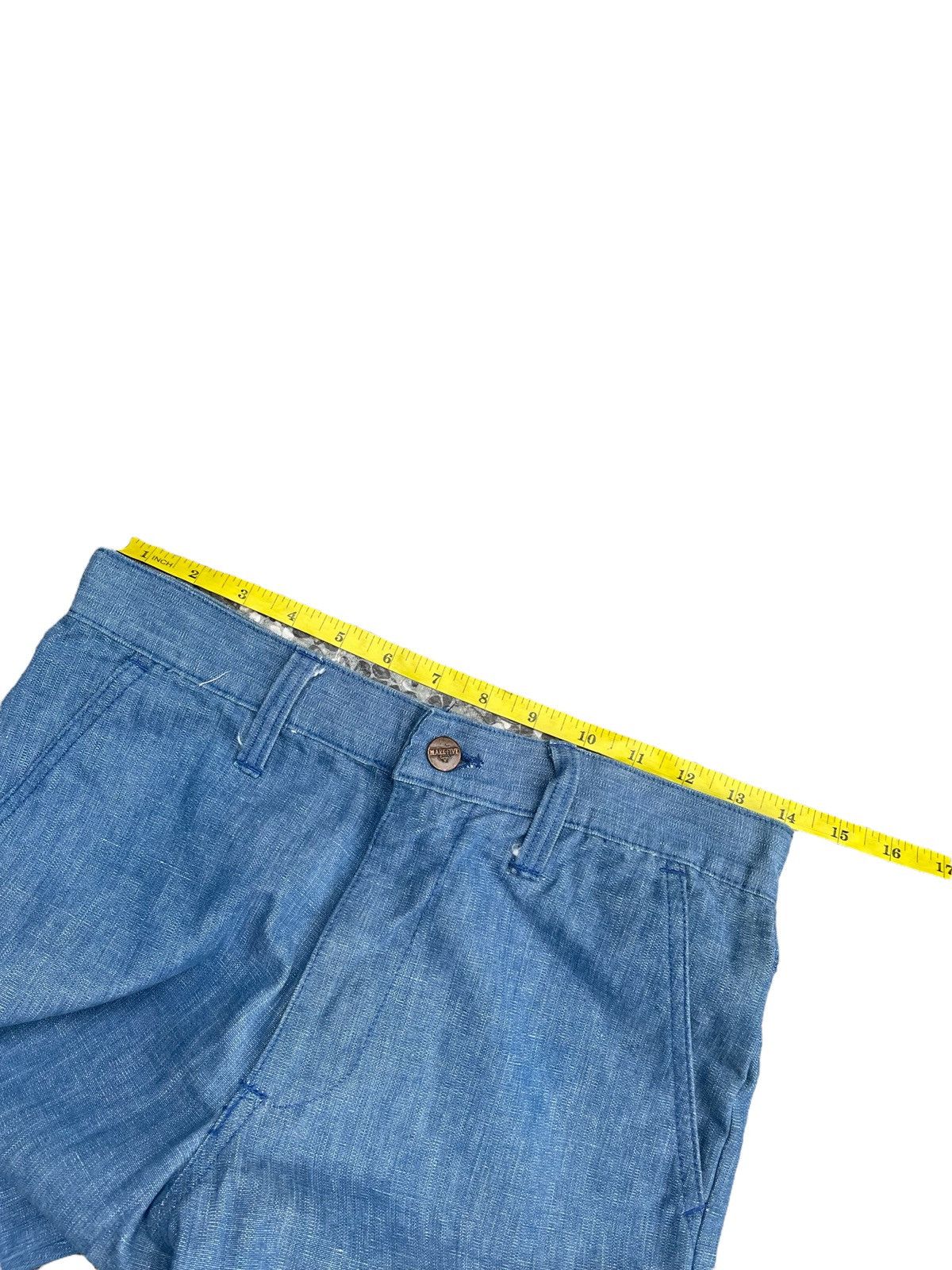 Japanese Brand Vintage 80’s Mark Five Wide Leg Denim Size US 29 - 2 Thumbnail